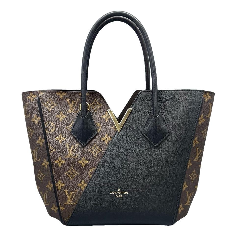 Kimono leather handbag