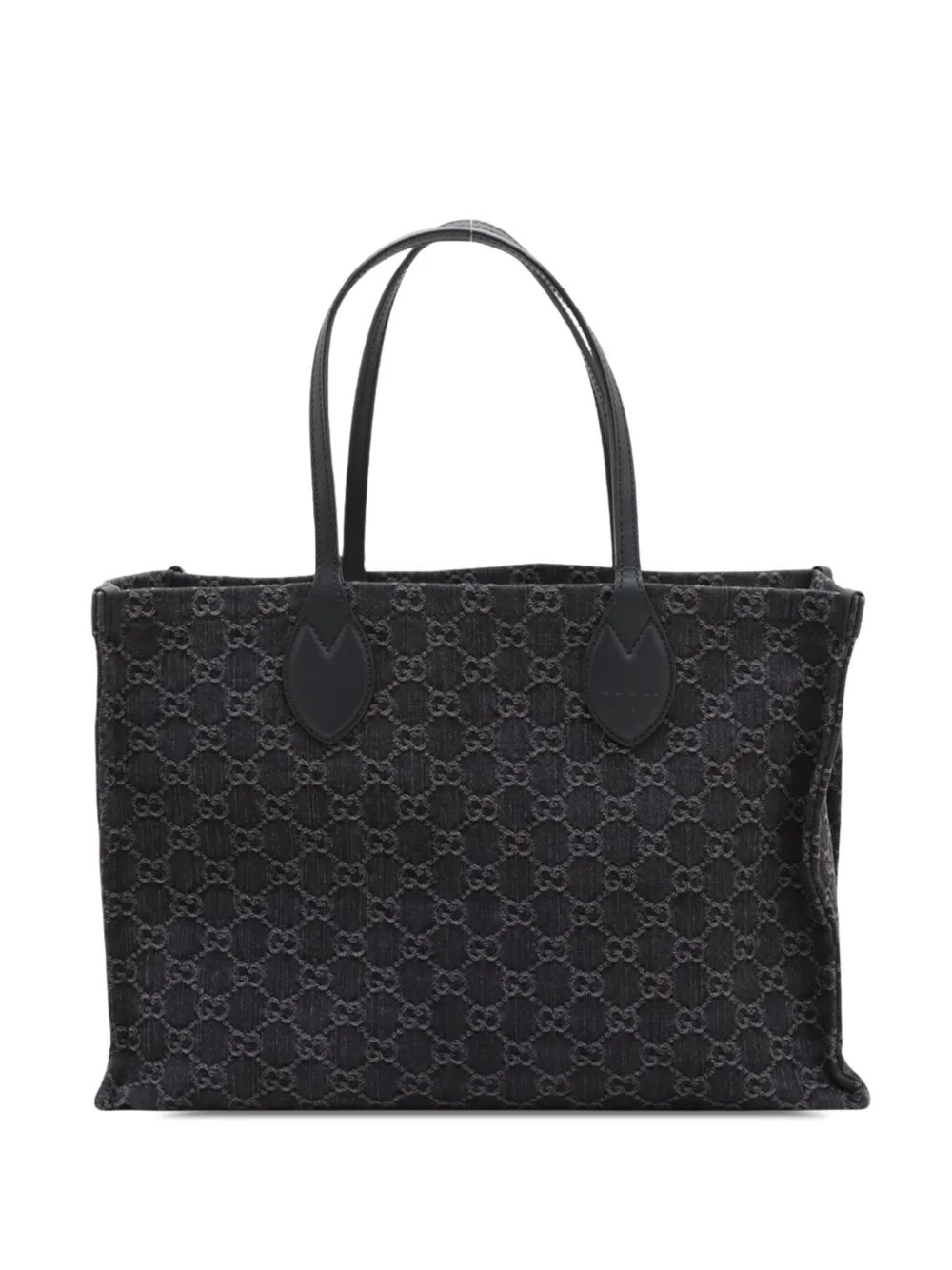 2000-2015 Large GG Denim Ophidia tote bag