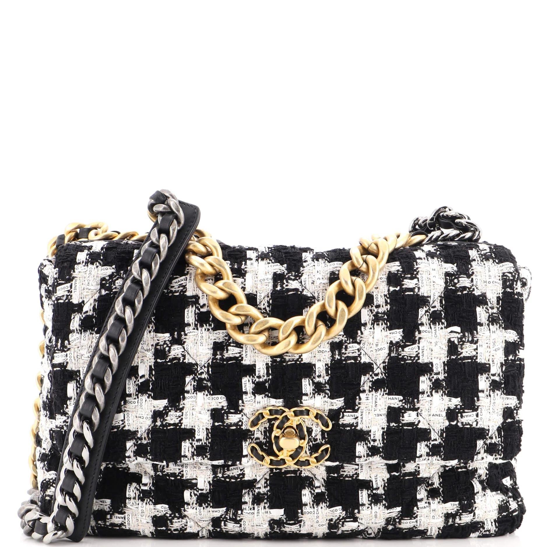 Tweed crossbody bag