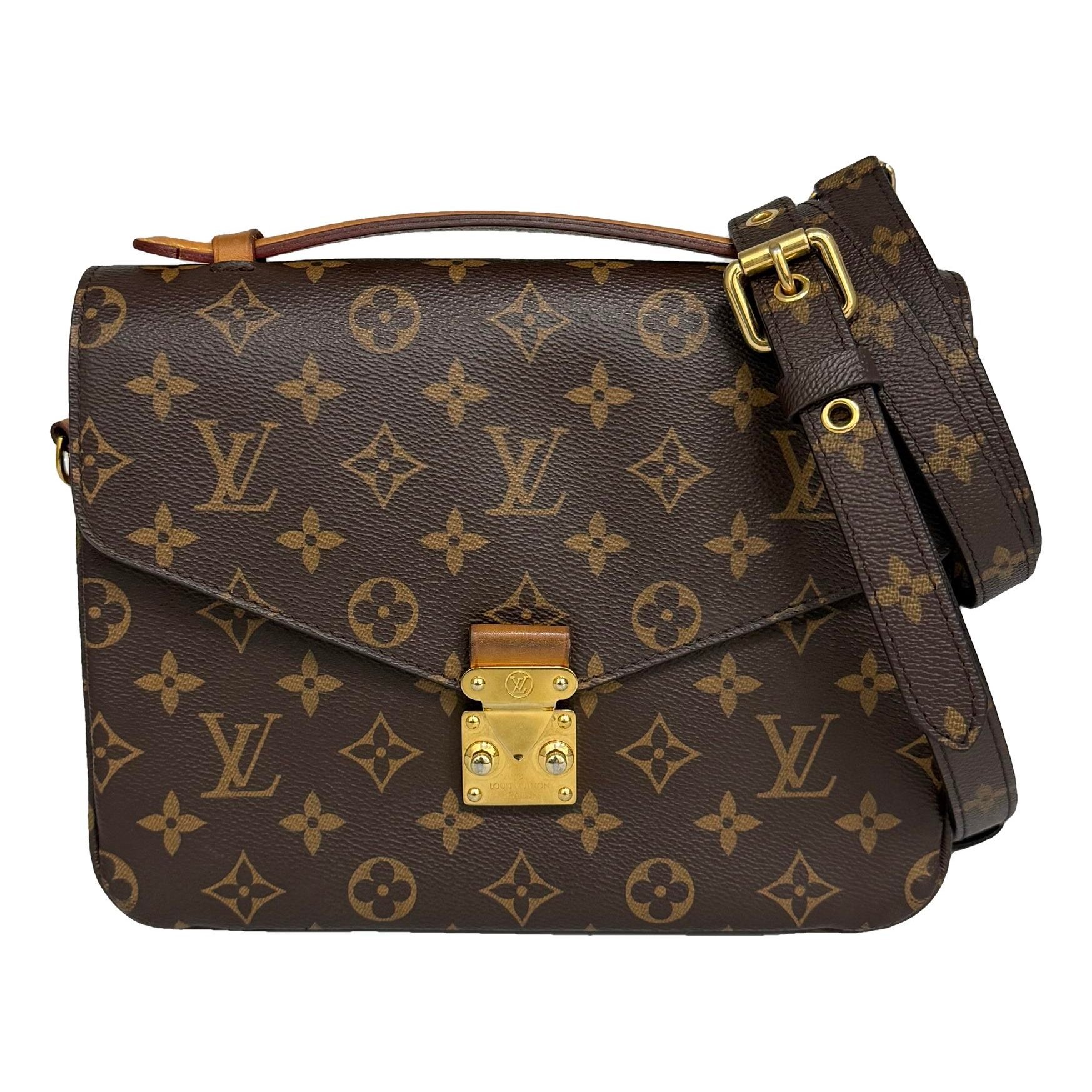 Metis leather handbag