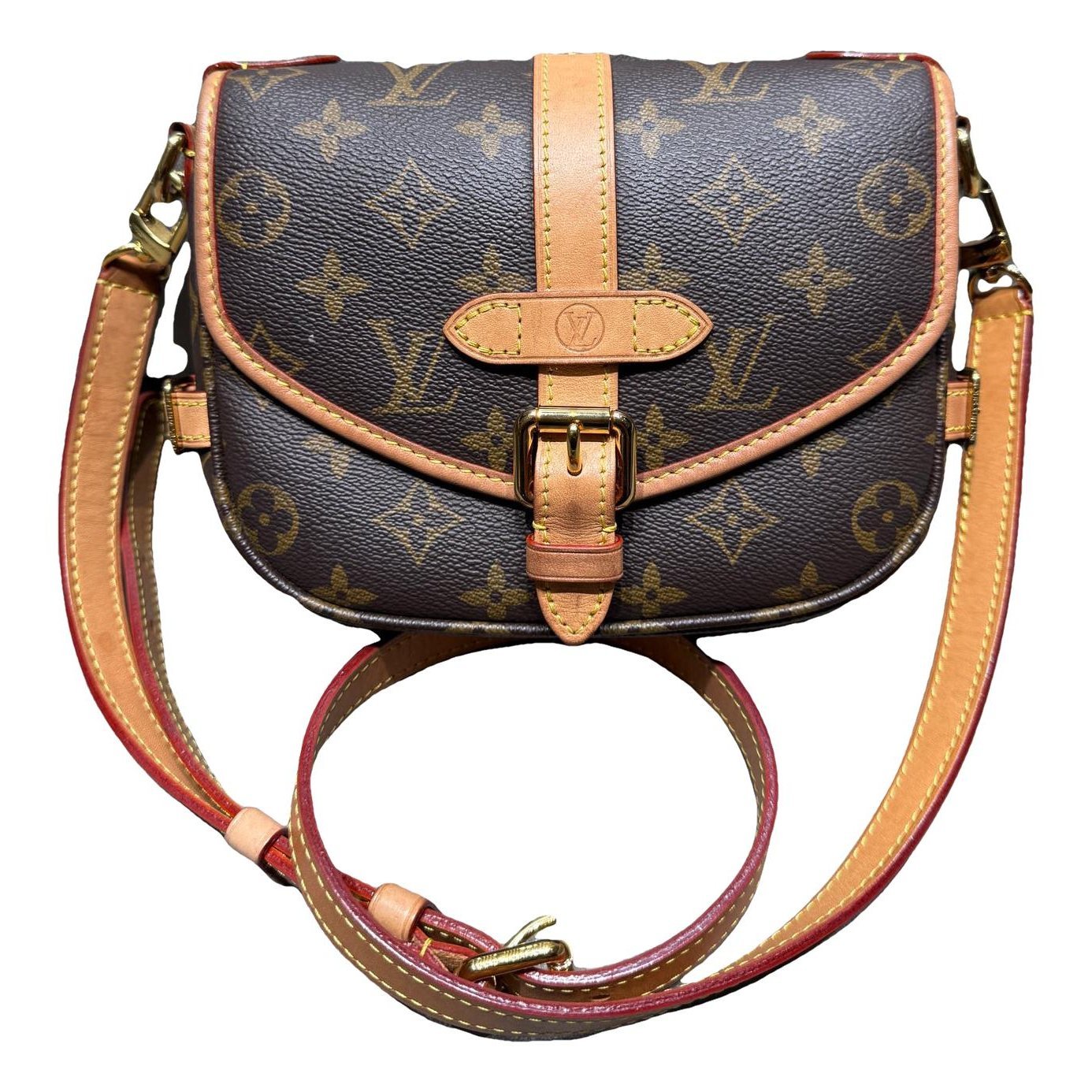 Saumur leather crossbody bag