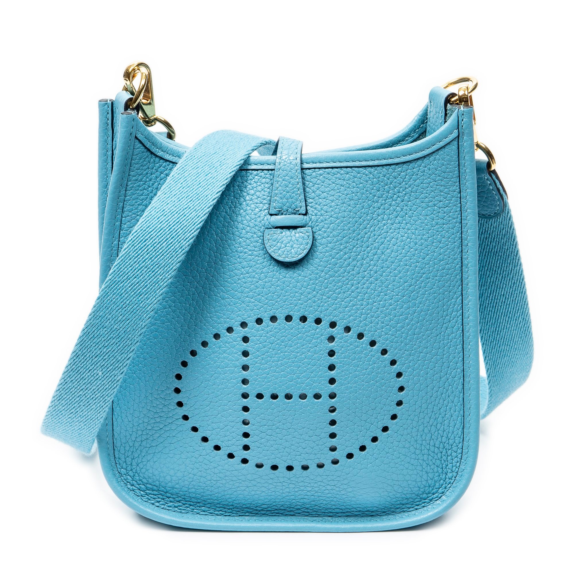 Evelyne leather handbag