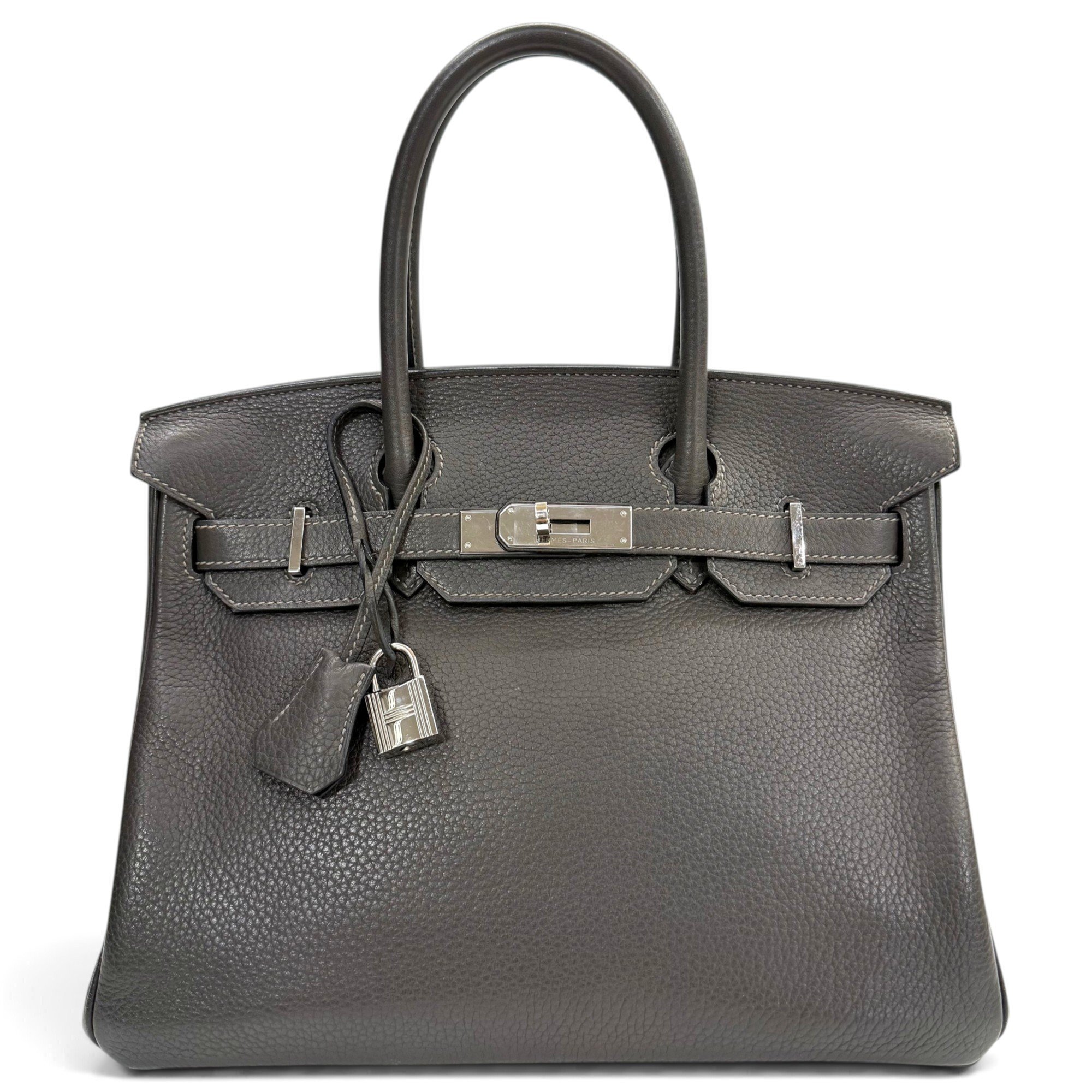 Birkin 30 leather handbag