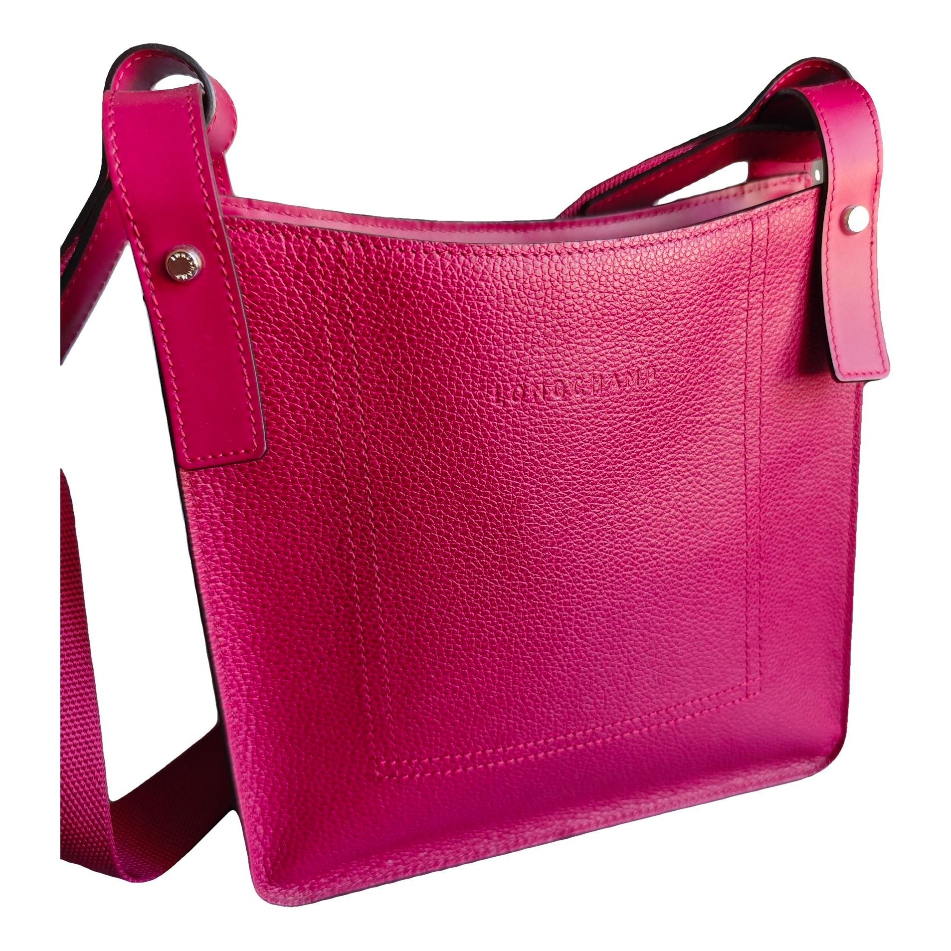 Leather crossbody bag