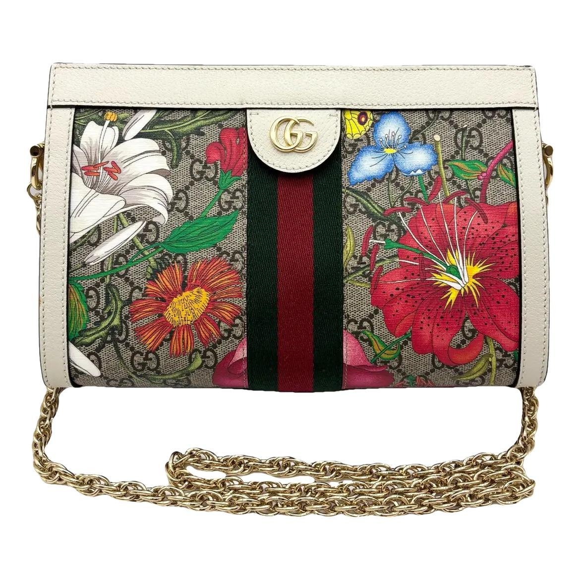 Ophidia Chain leather crossbody bag