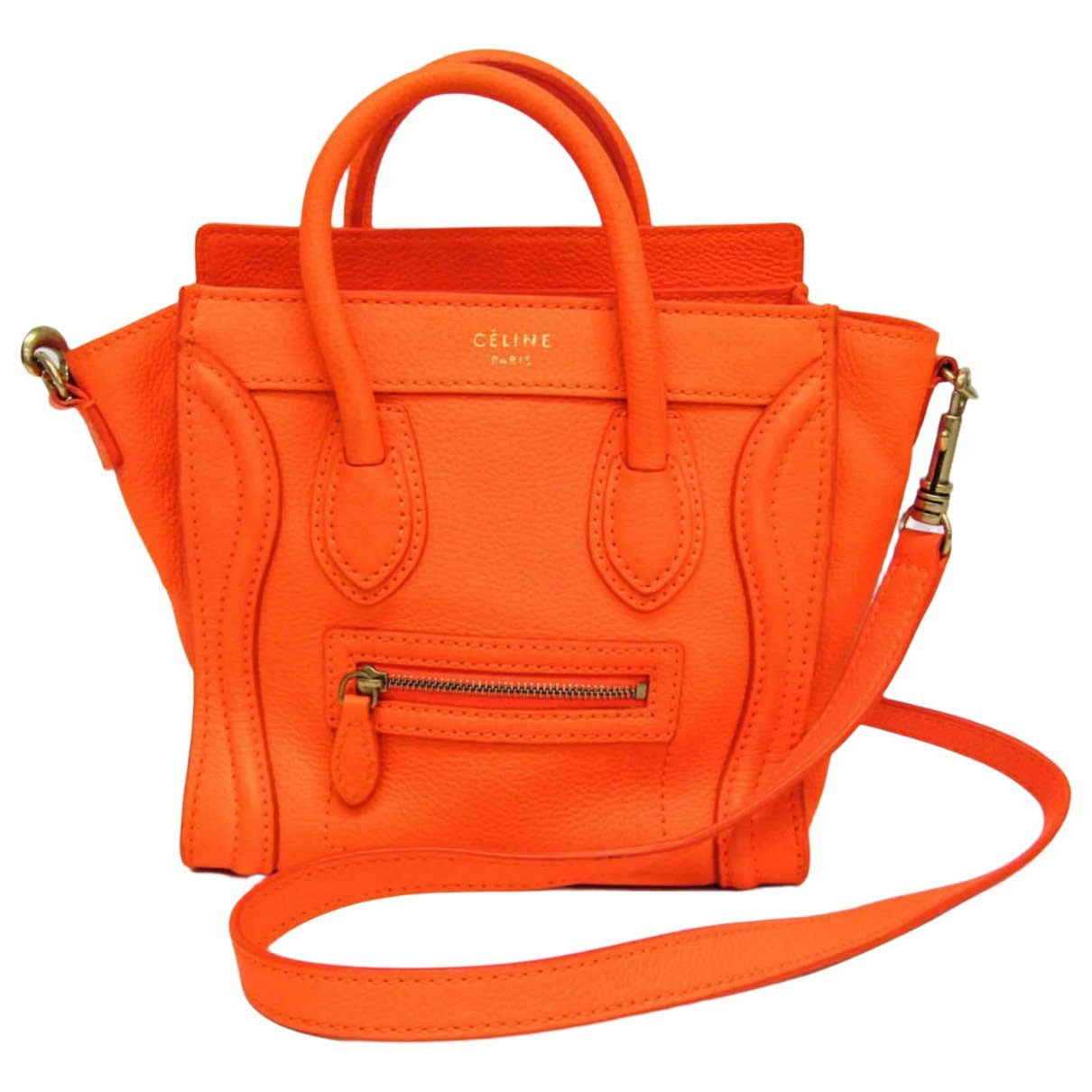 Luggage leather handbag