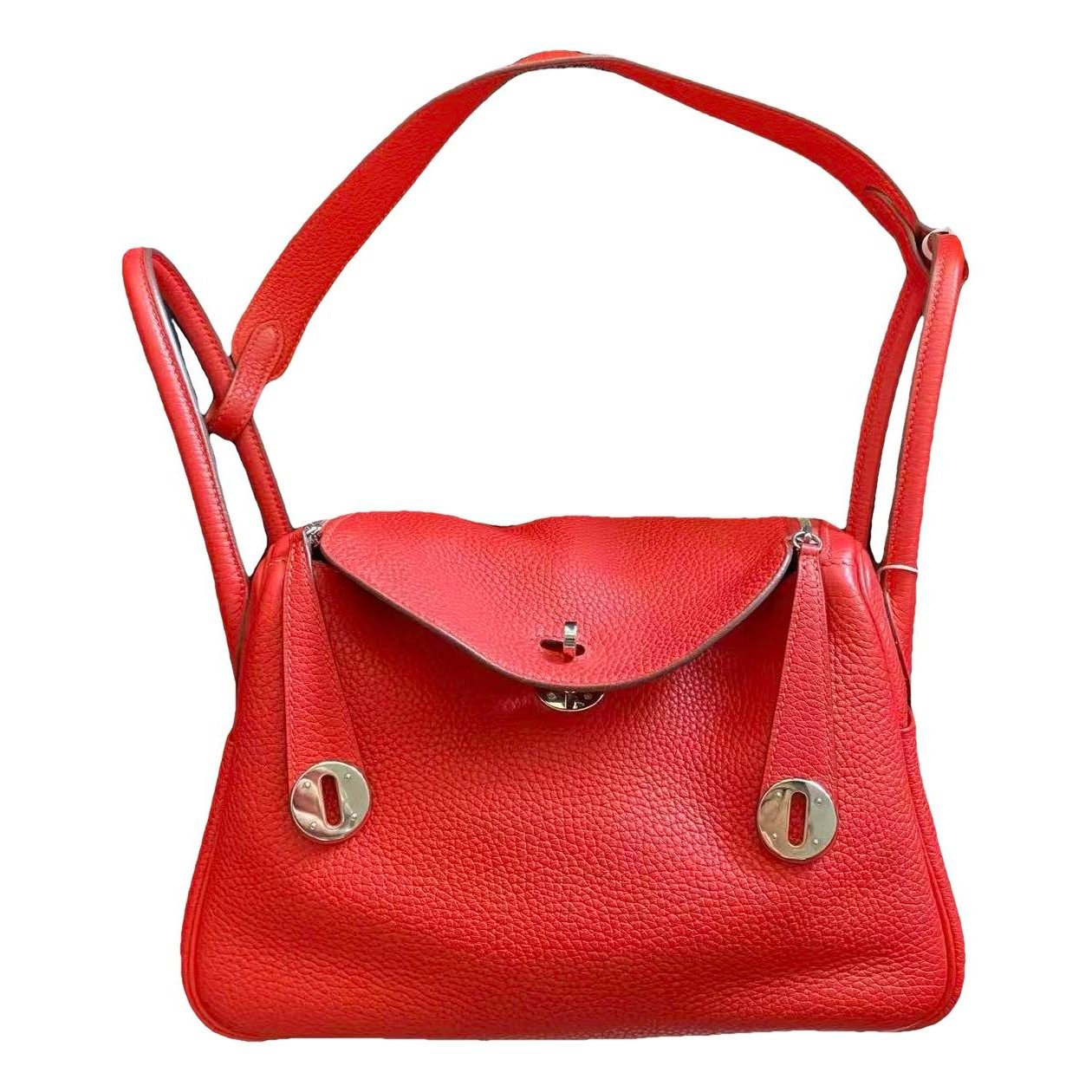 Lindy leather handbag