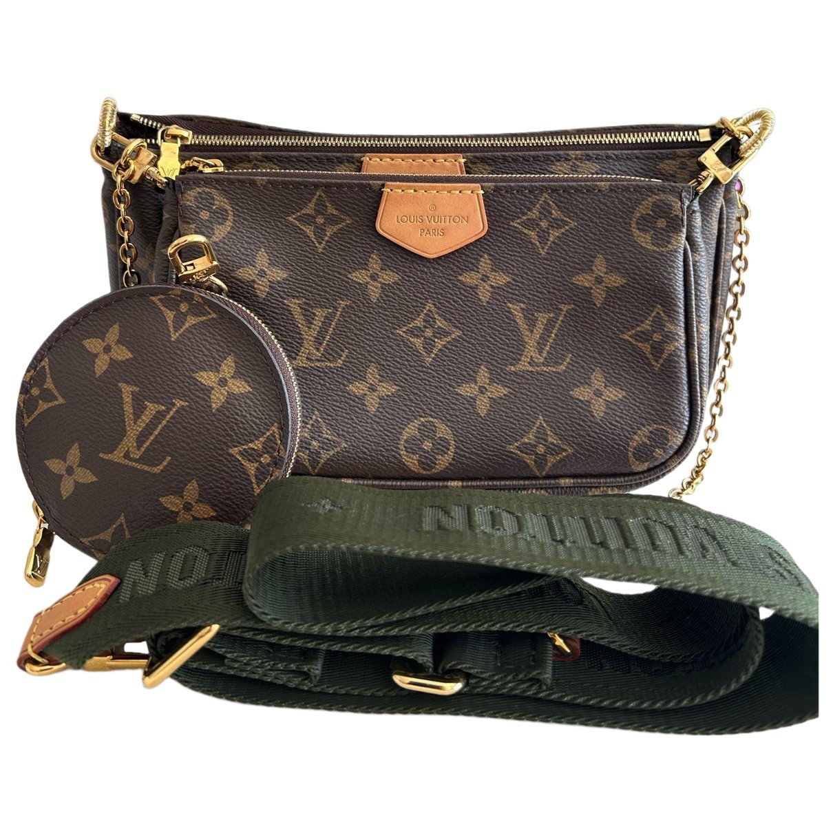 Multi Pochette Accessoires leather handbag
