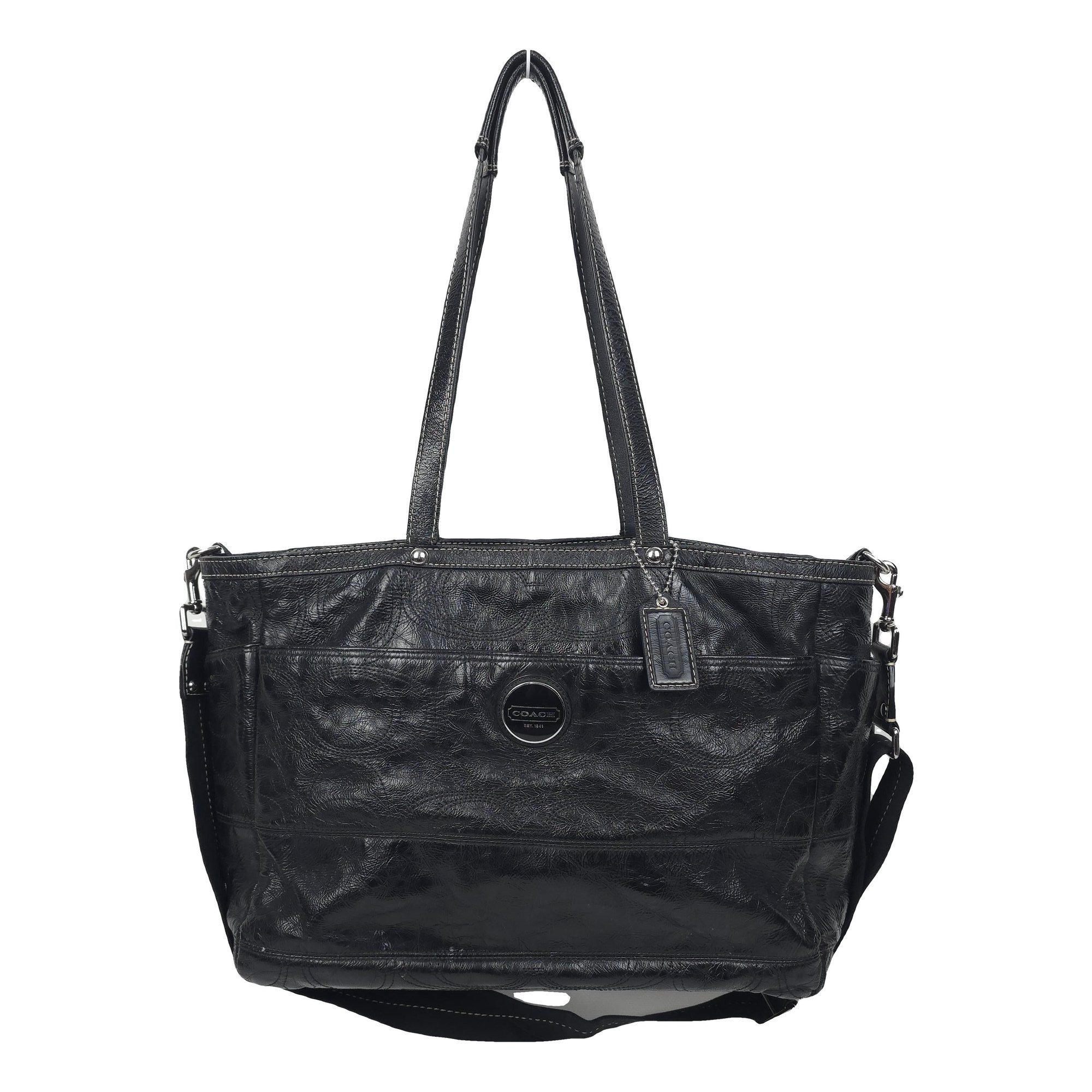 Leather tote
