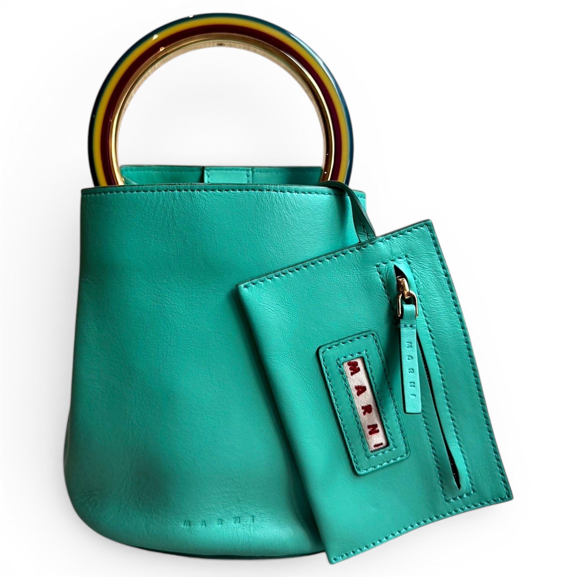Leather handbag