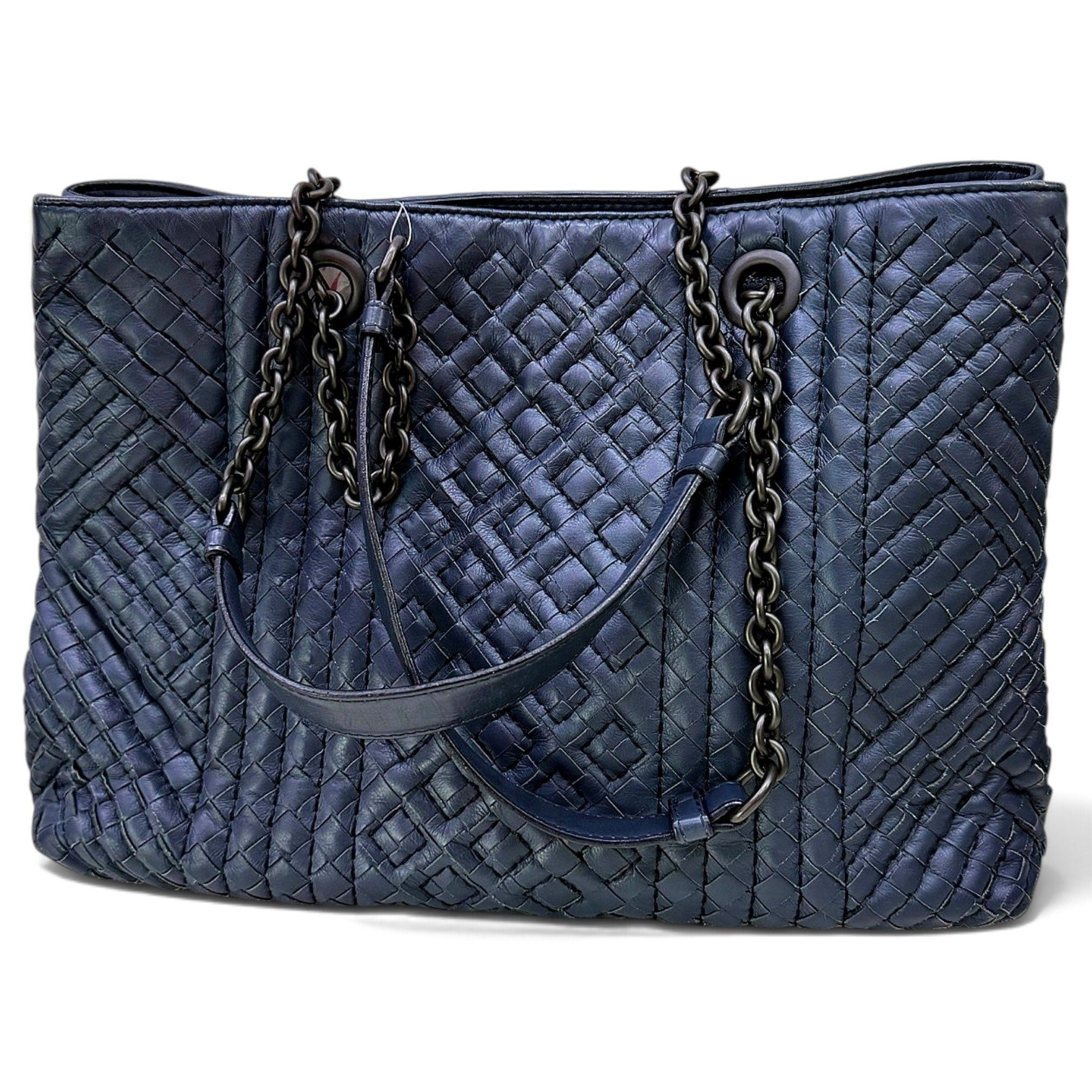 Leather tote