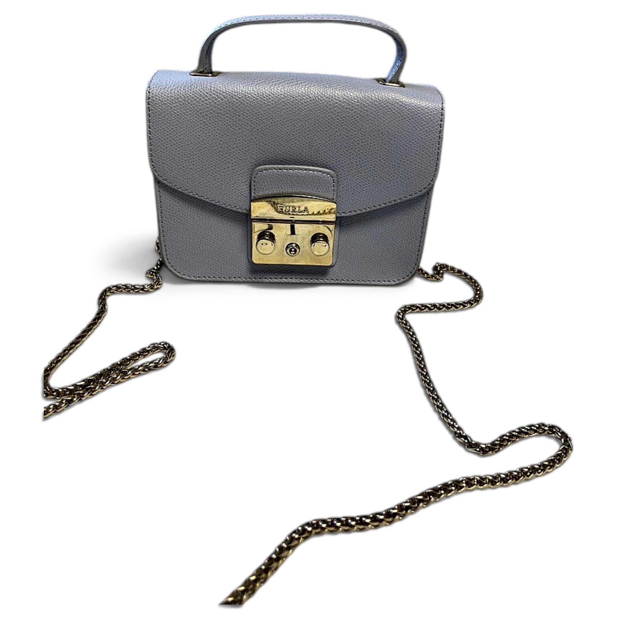 Metropolis leather crossbody bag