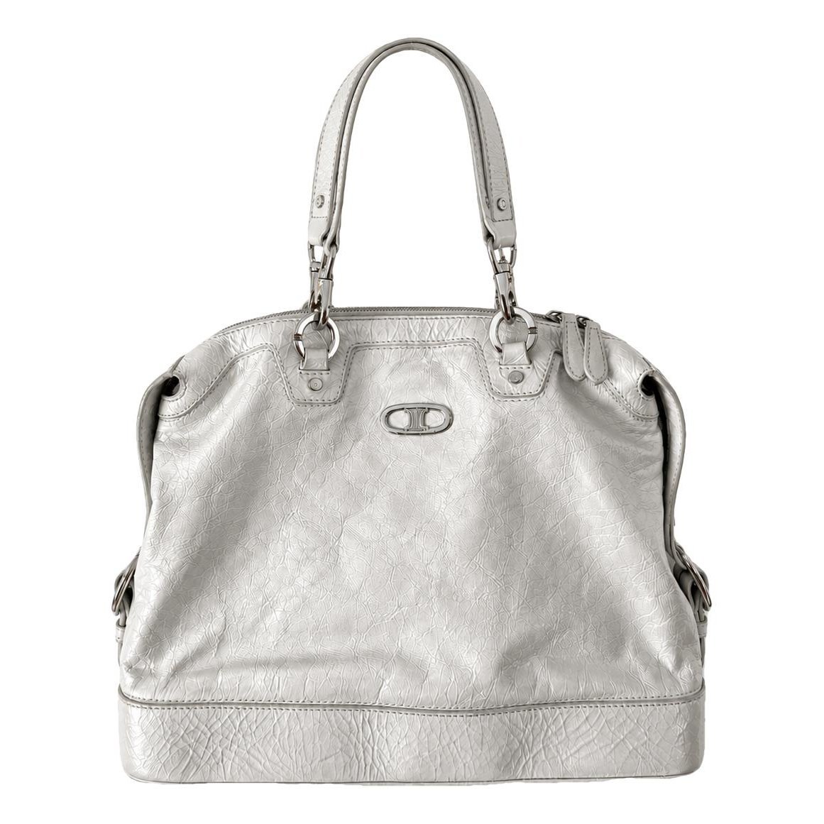Patent leather handbag