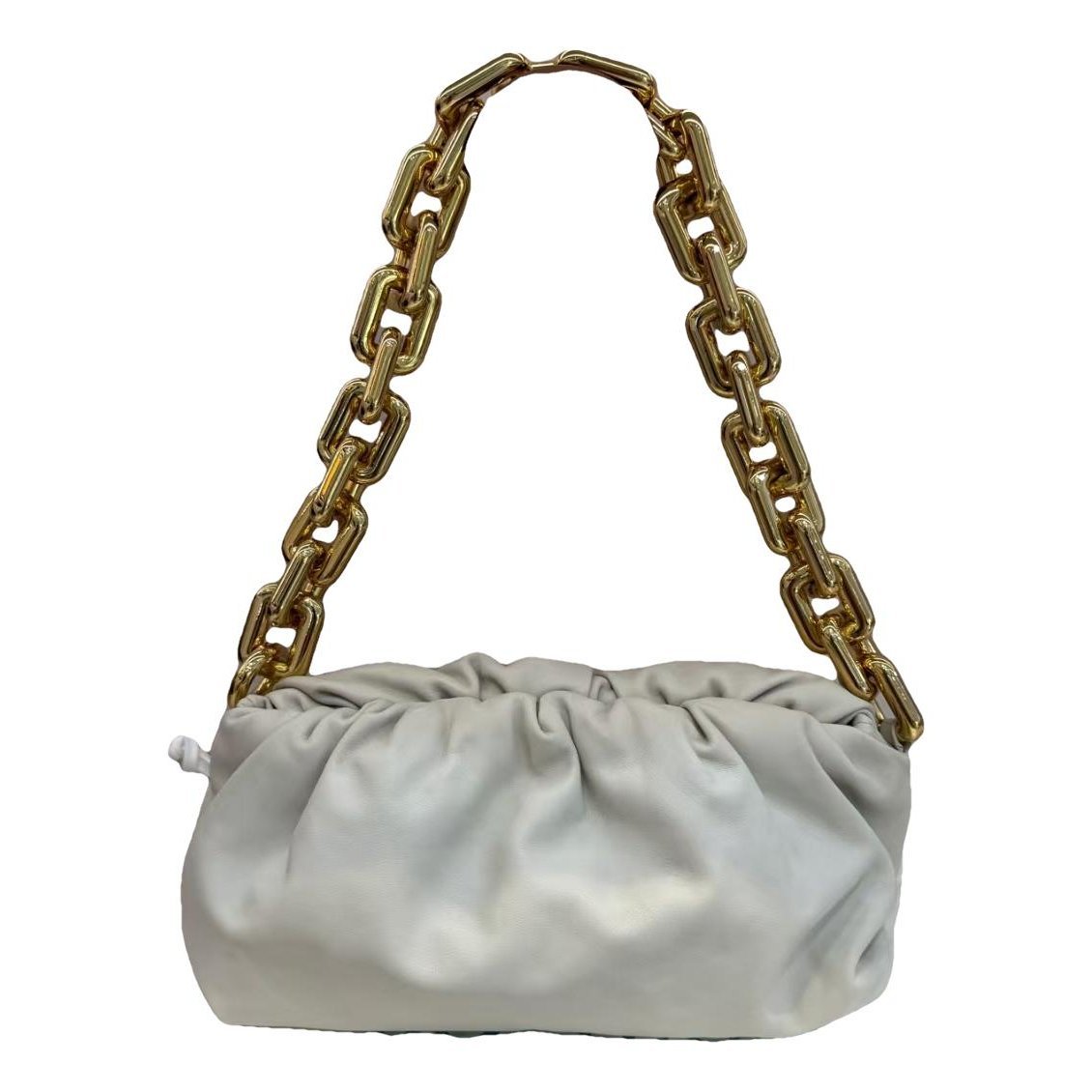 Chain Pouch leather handbag