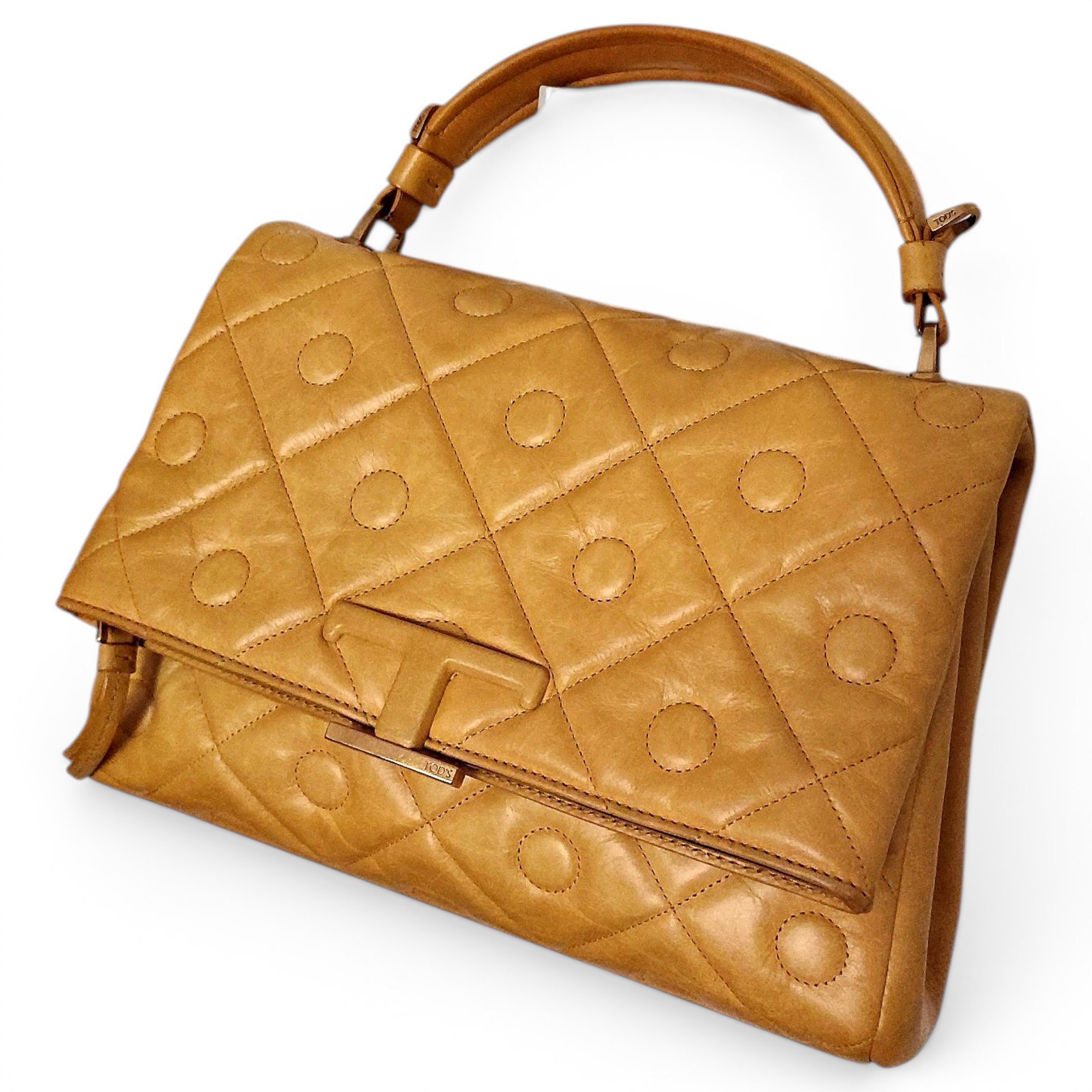 Leather handbag