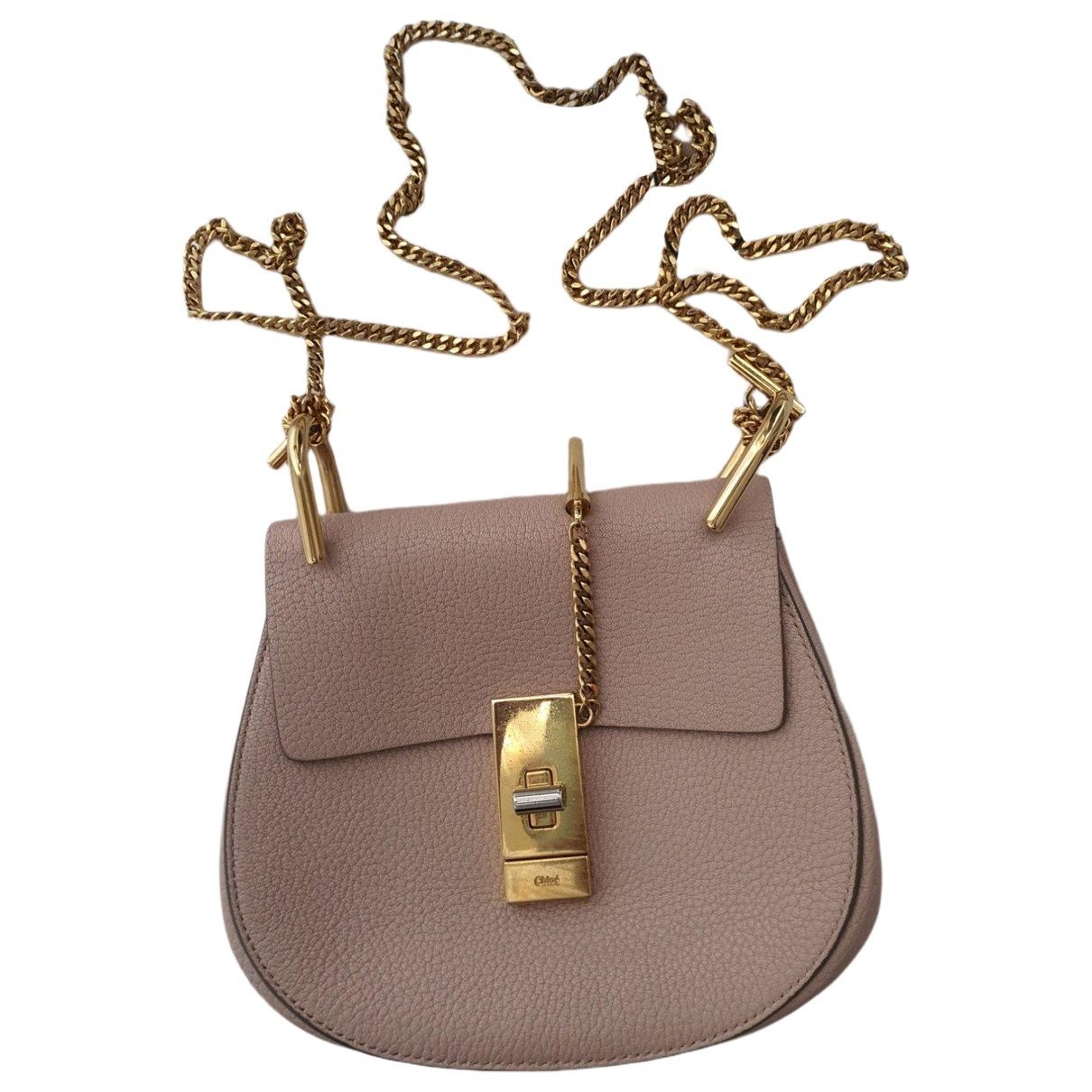 Drew leather crossbody bag
