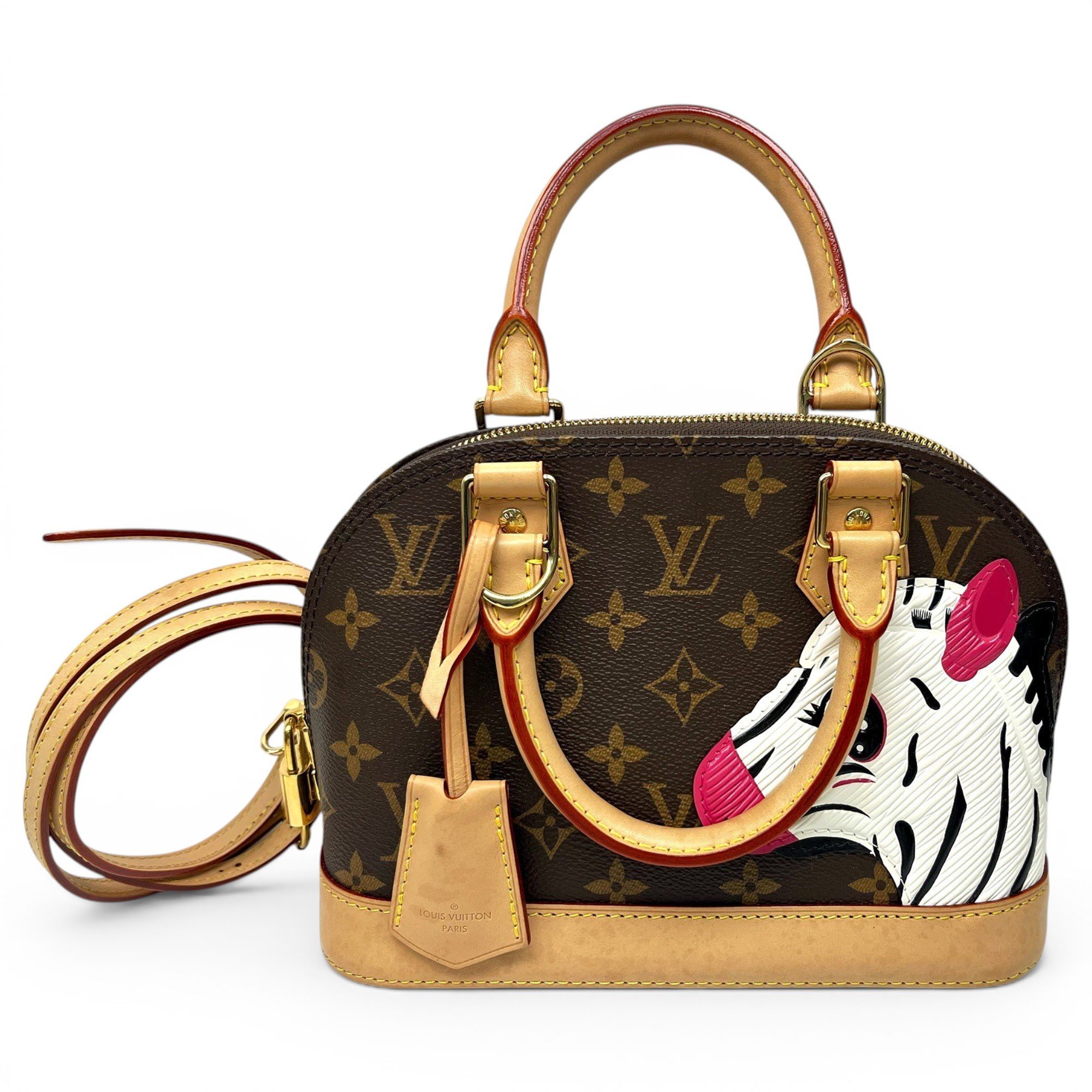 Alma BB leather handbag