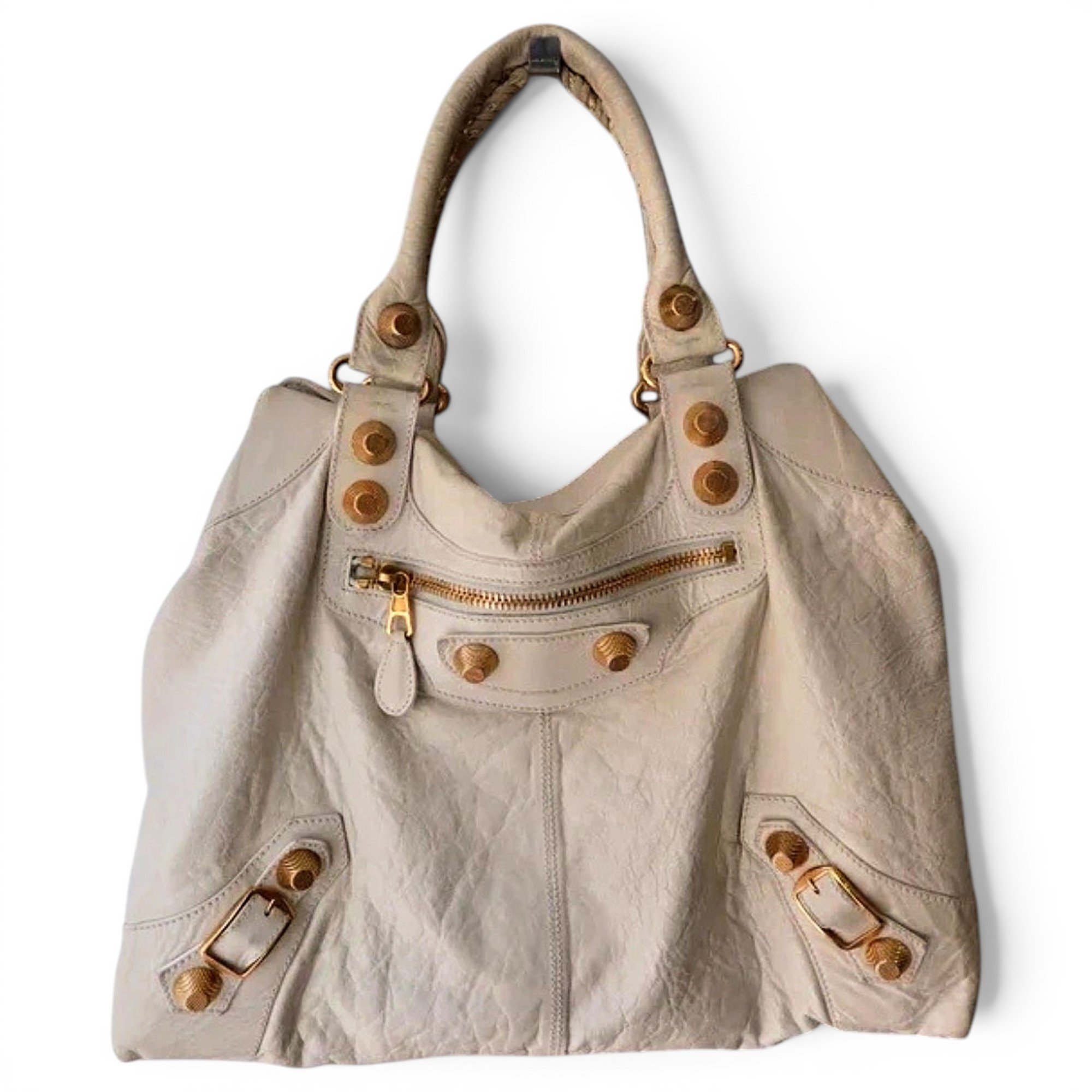 Leather handbag