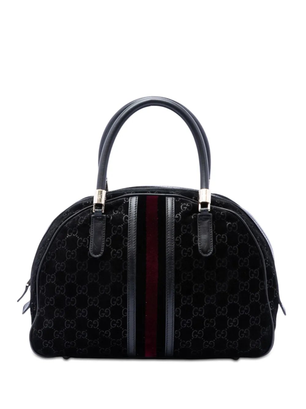 2000-2015 GG Suede Web Dome handbag
