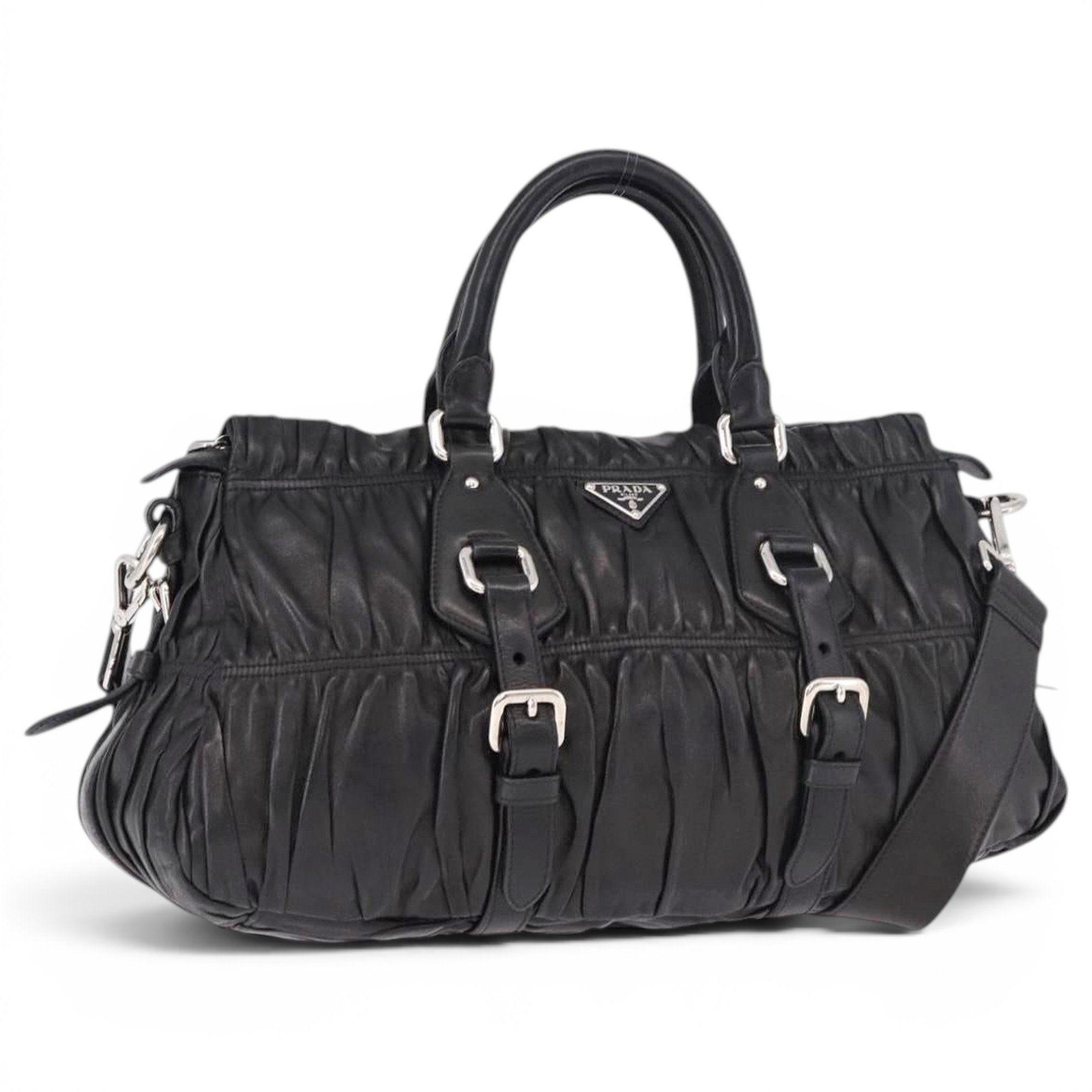 Leather handbag