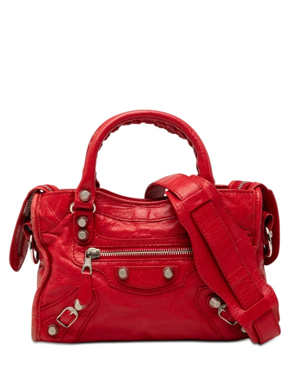 2013 Mini Lambskin Motocross Giant 12 City satchel