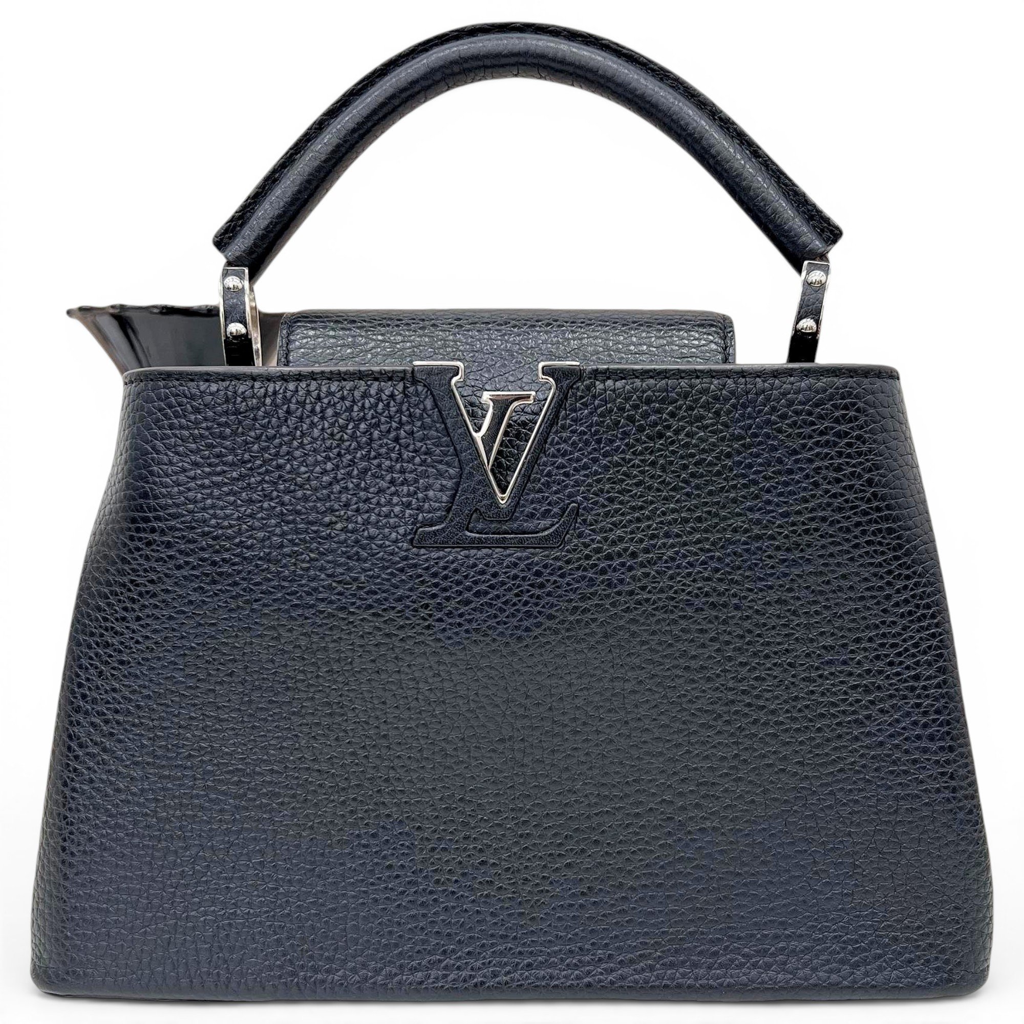 Capucines leather handbag