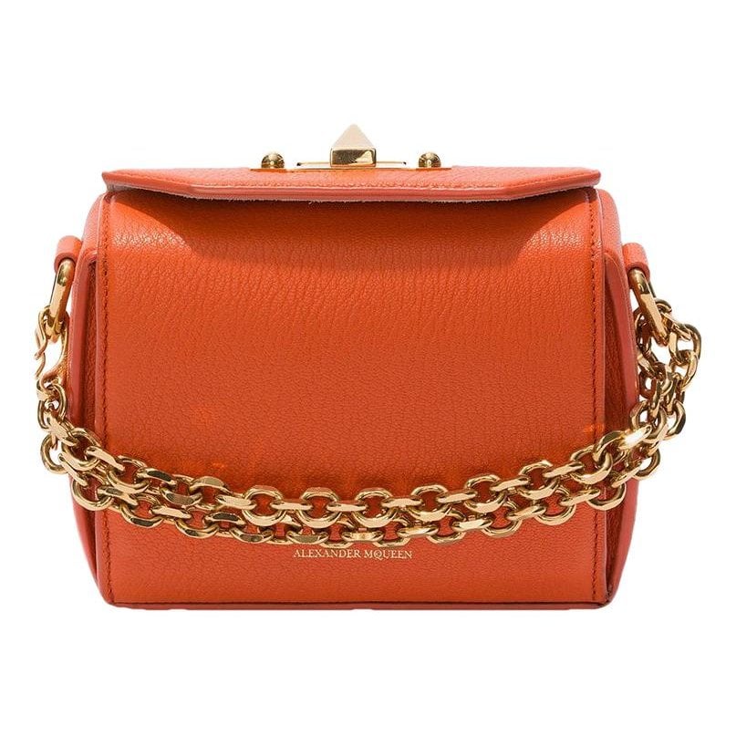 Alexander McQueen Box 16 leather handbag