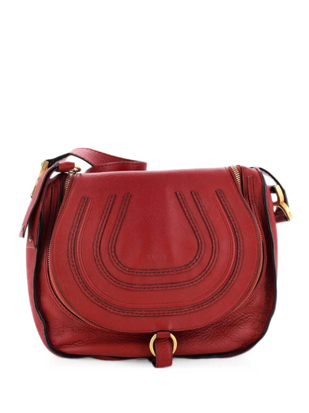Chloe Marcie Zip Crossbody Bag Leather Medium shoulder bag