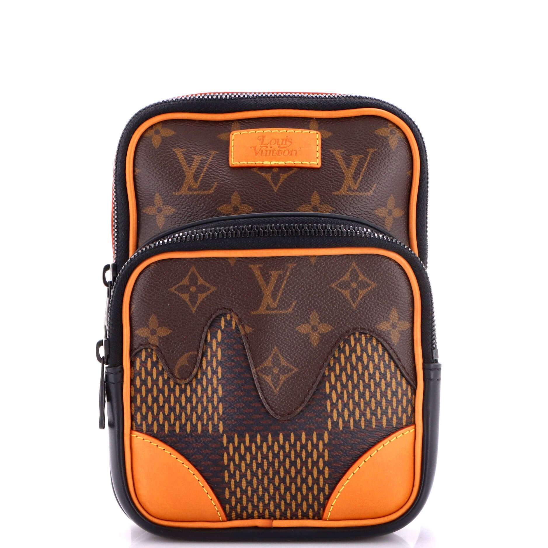 Nigo Amazone Sling Bag Limited Edition Giant Damier and Monogram Canvas