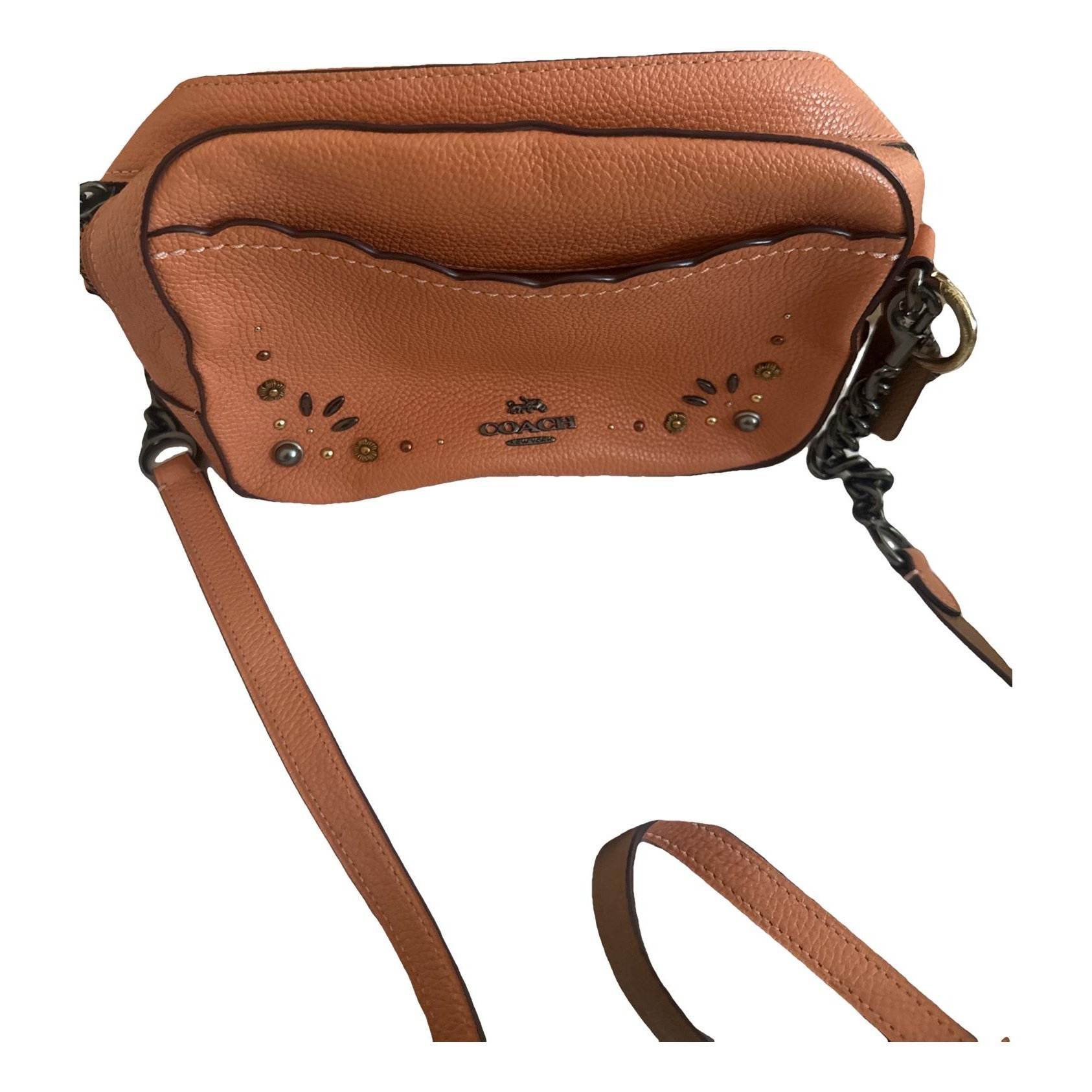 Leather crossbody bag
