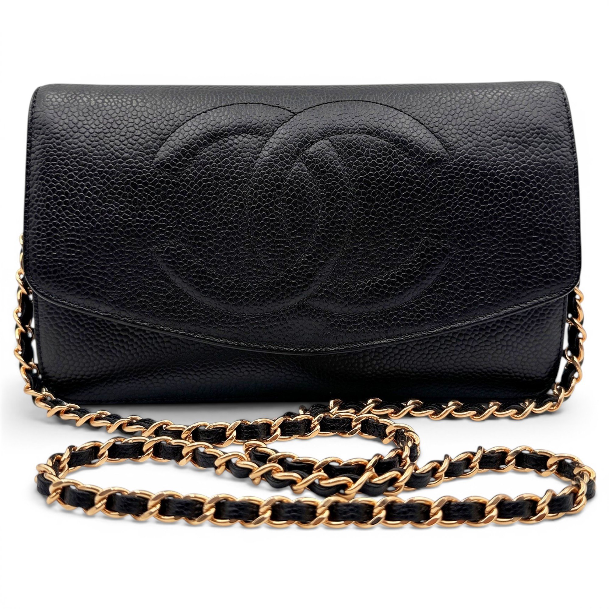 Wallet On Chain Timeless/Classique leather crossbody bag