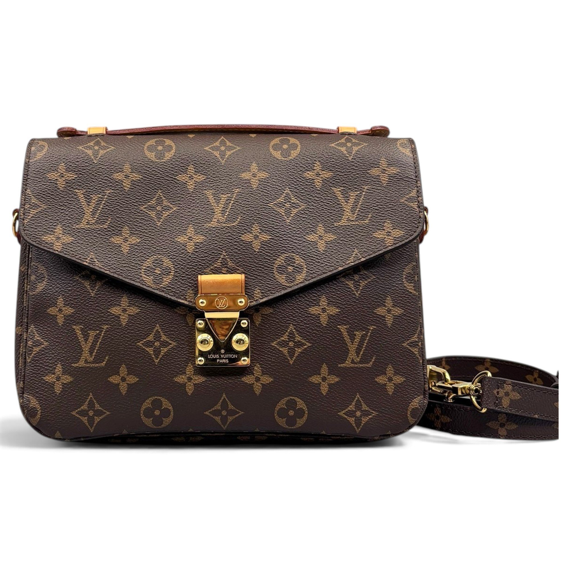 Metis leather handbag