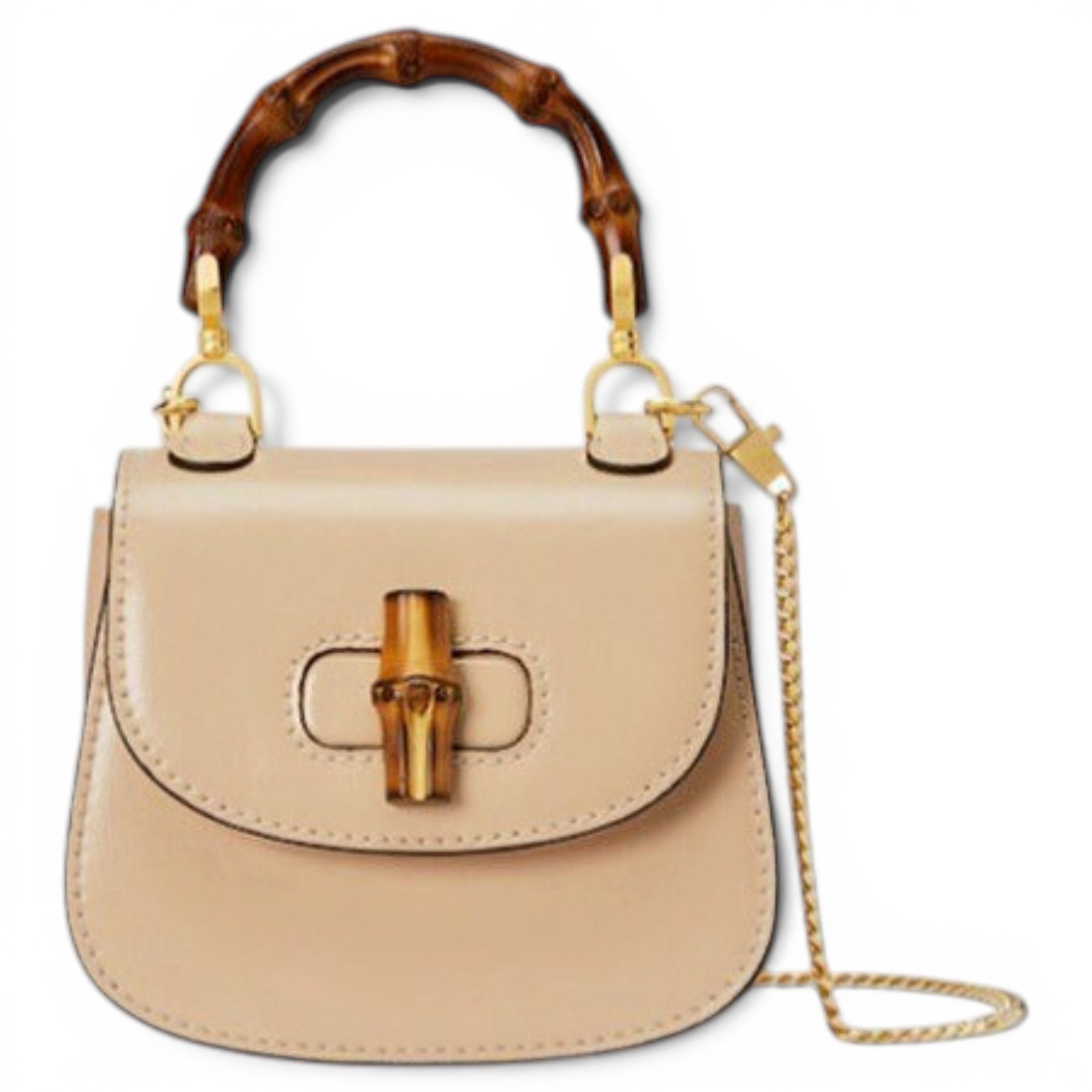 Bambou Diva leather handbag