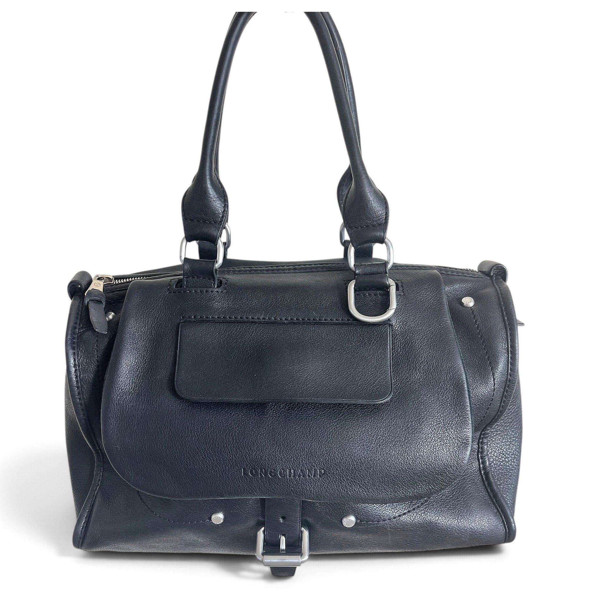 Leather handbag