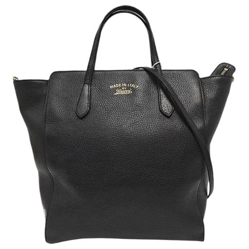 Swing leather handbag
