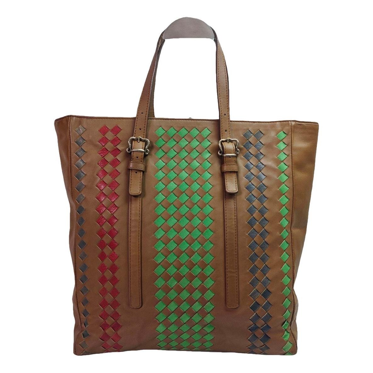 Leather tote