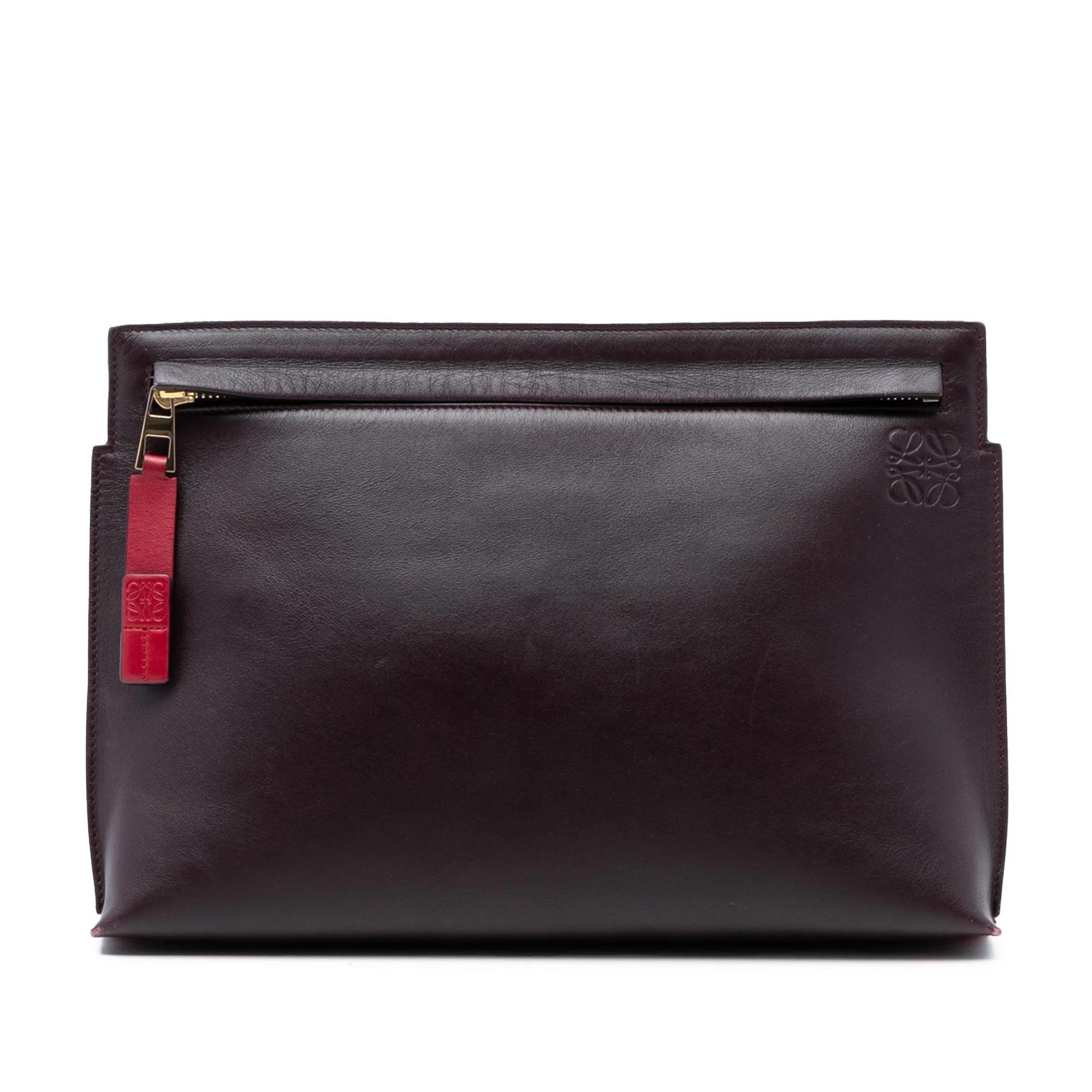 Anagram leather bag