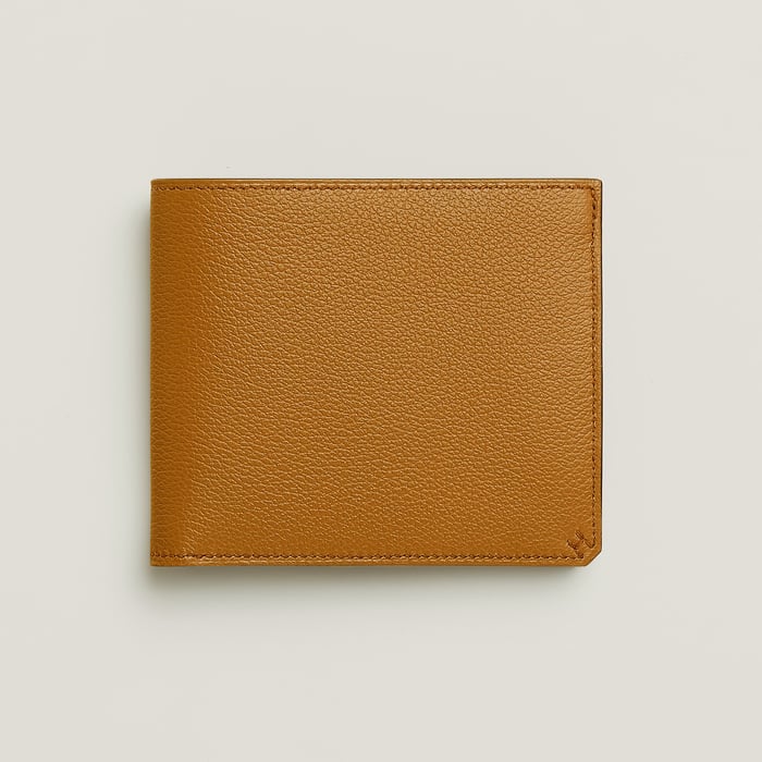 Caramel H Sellier Compact Wallet