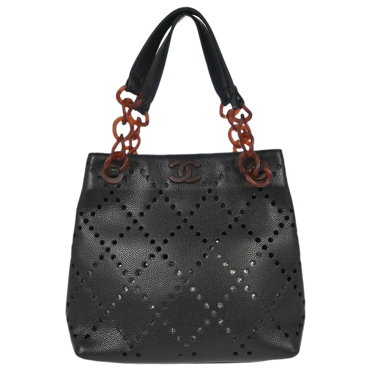 Chain Around leather handbag