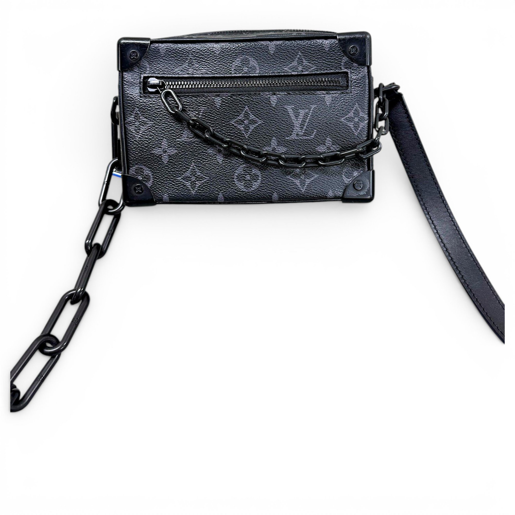 Pochette Trunk leather handbag