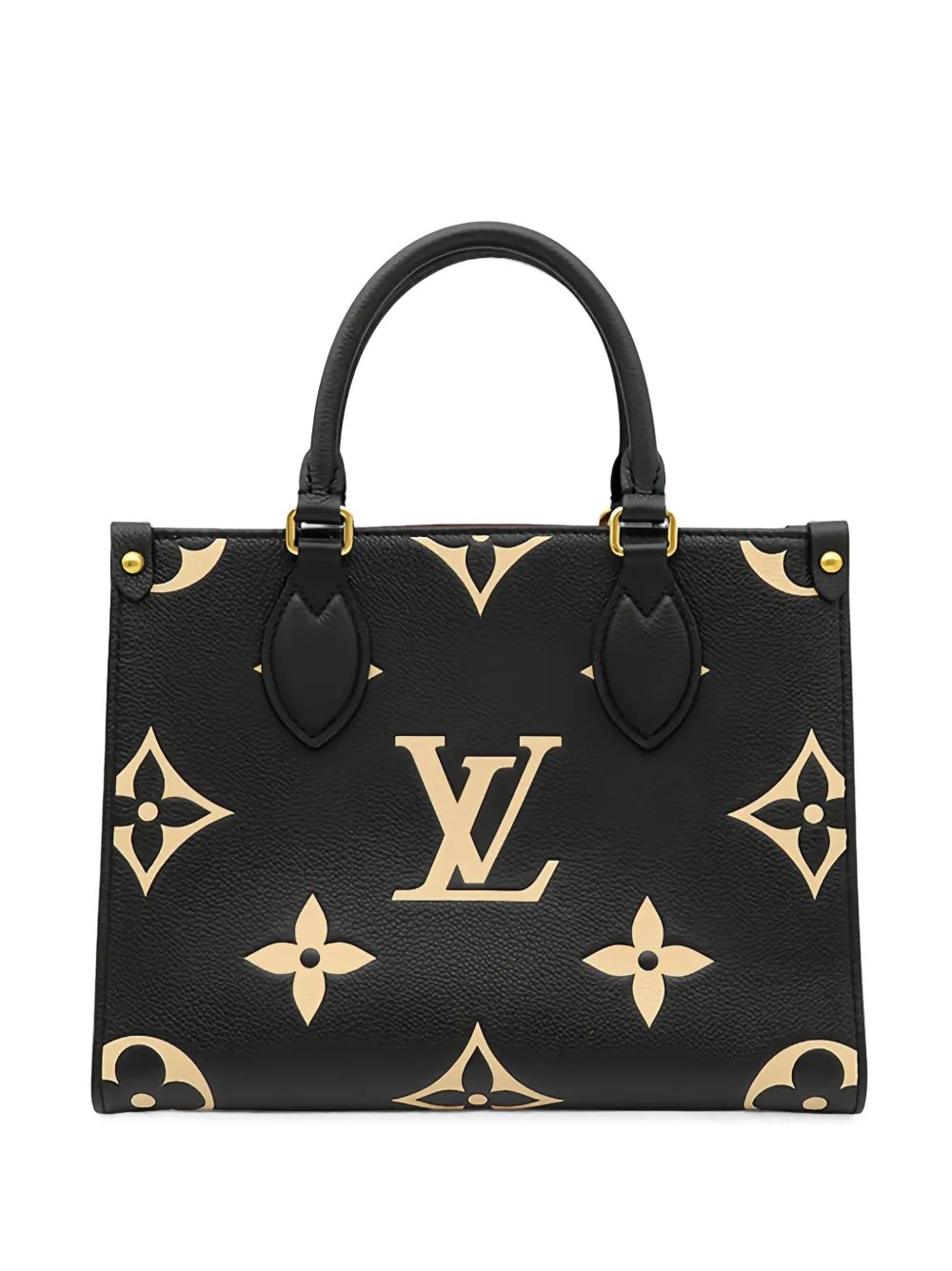 Louis Vuitton 2021-2026 Bicolor Monogram Empreinte Giant Onthego PM satchel
