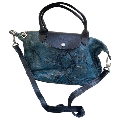 Longchamp Pliage leather handbag