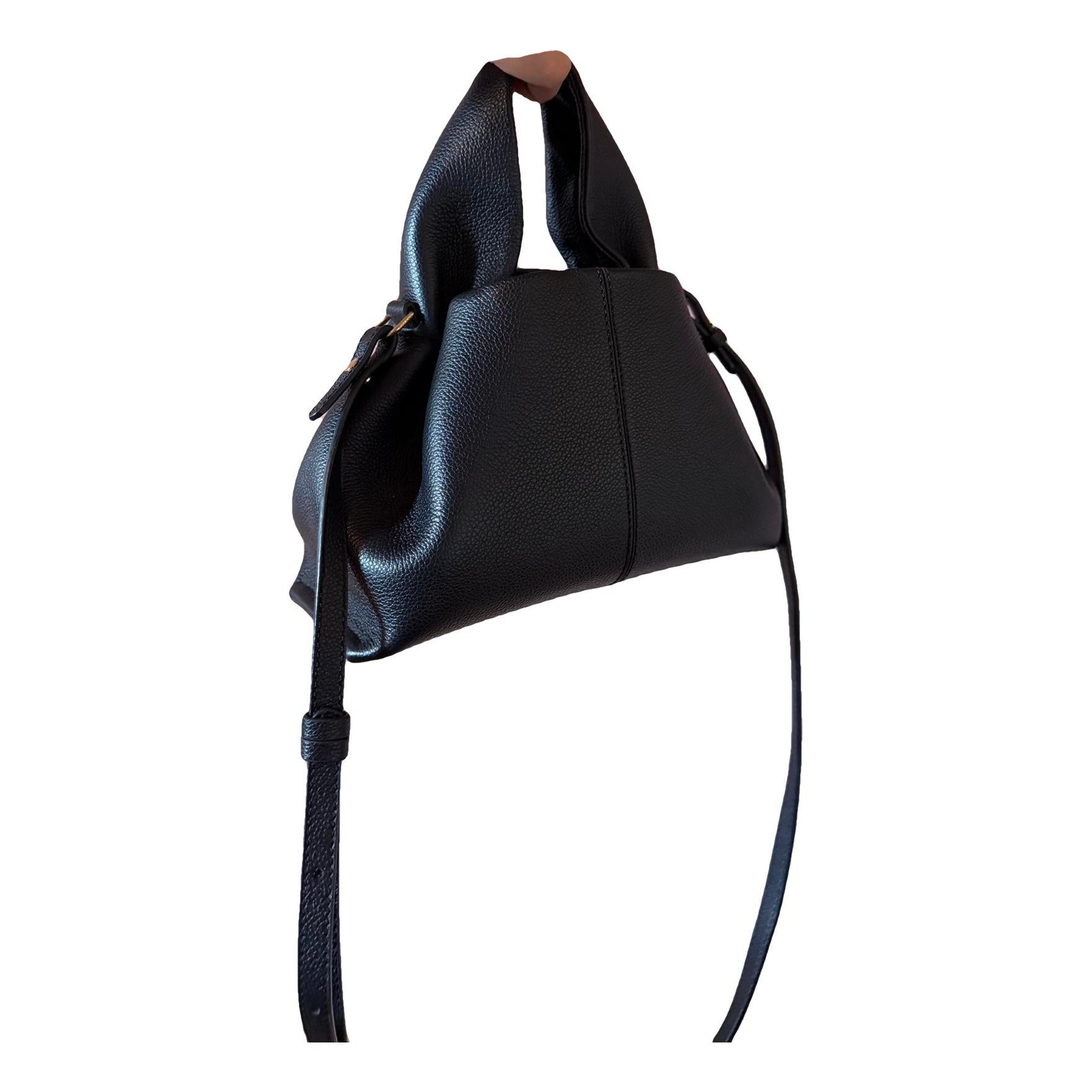 Polene Numéro Neuf leather handbag