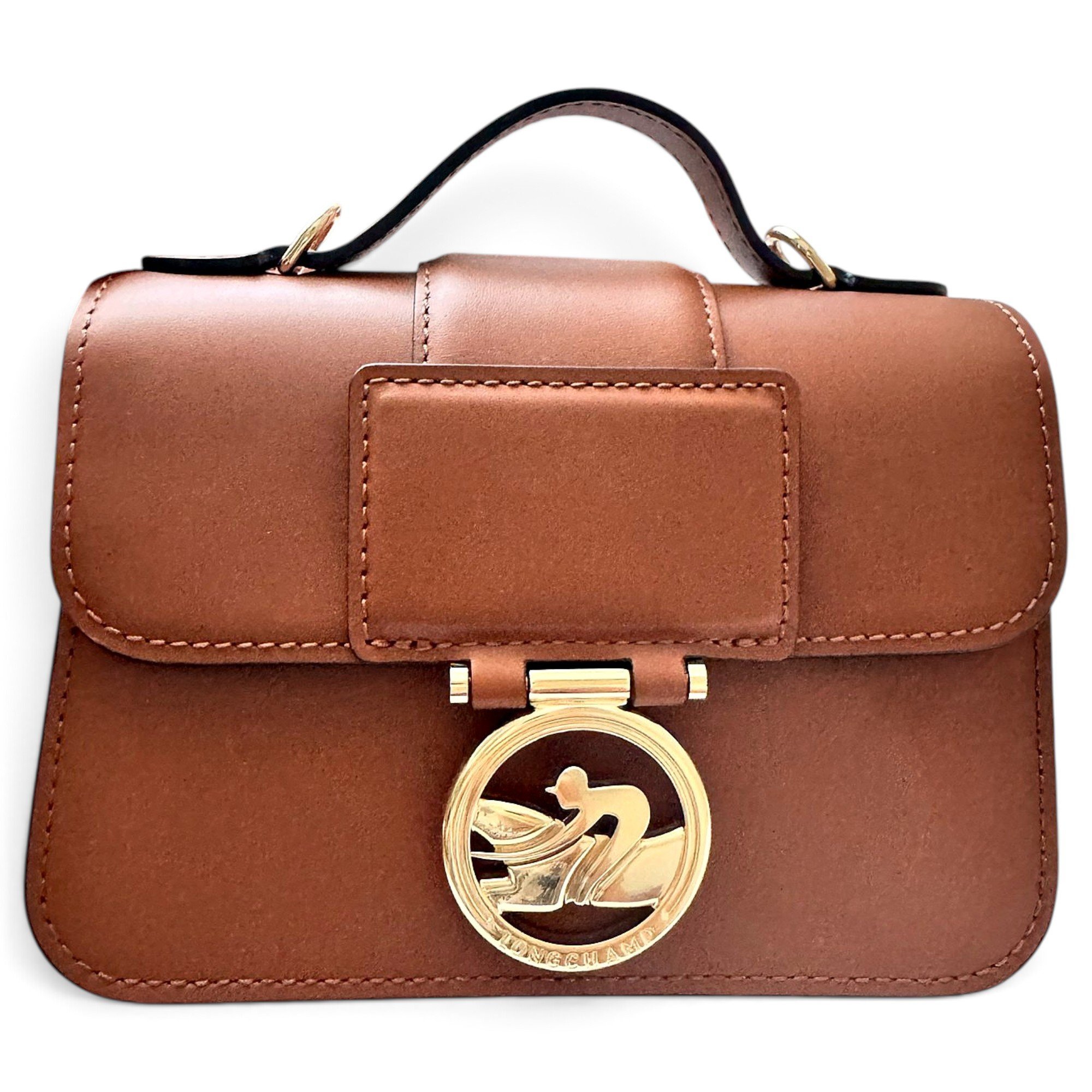Longchamp Cavalcade leather handbag