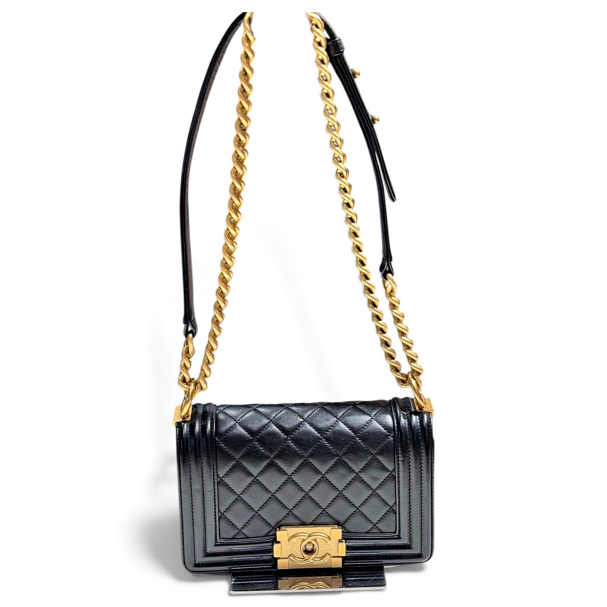 Boy leather handbag