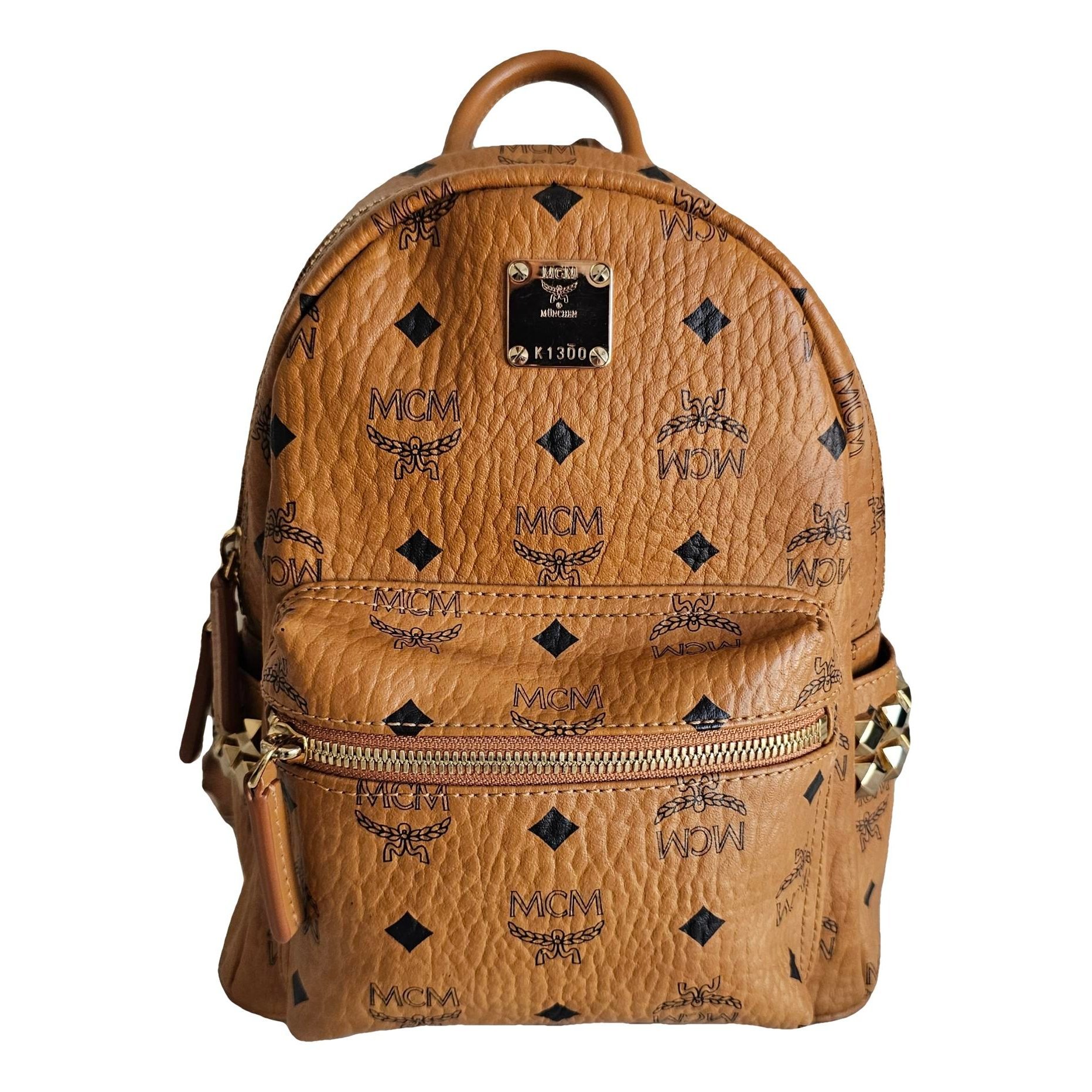 Stark leather backpack