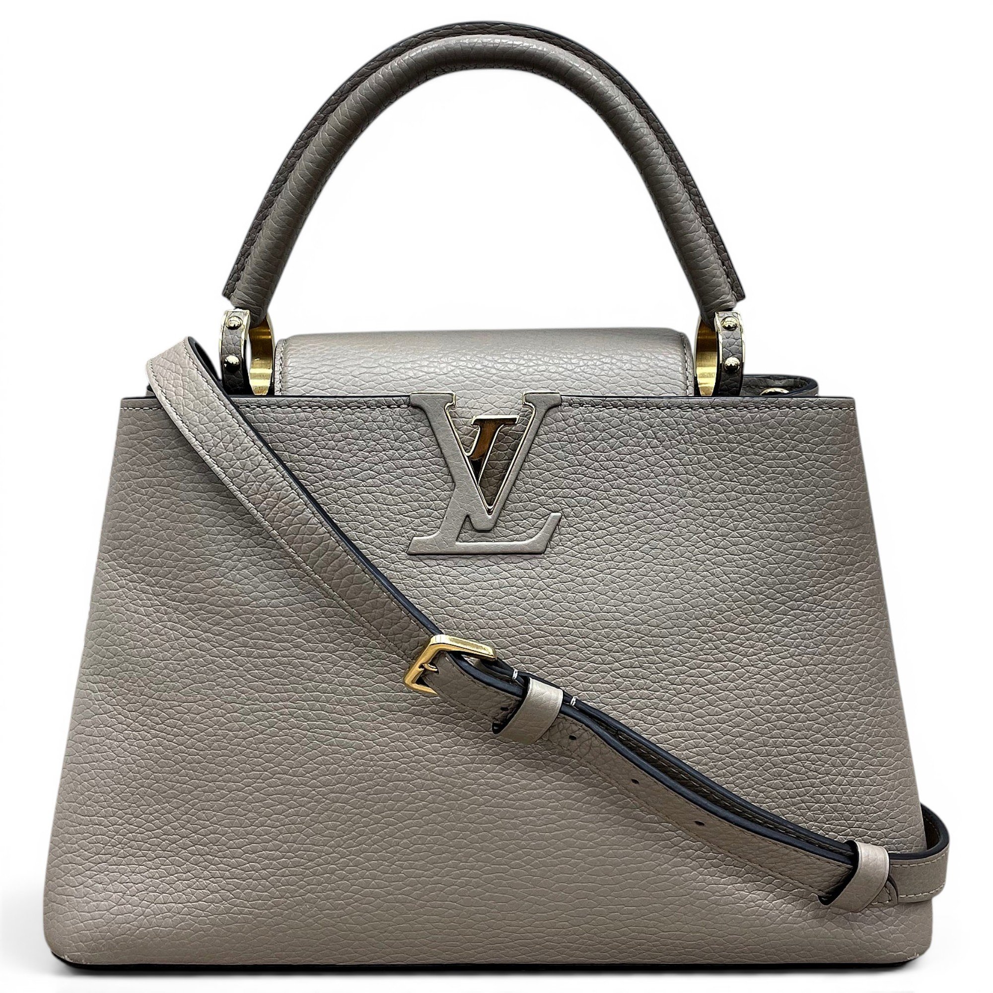 Capucines leather handbag