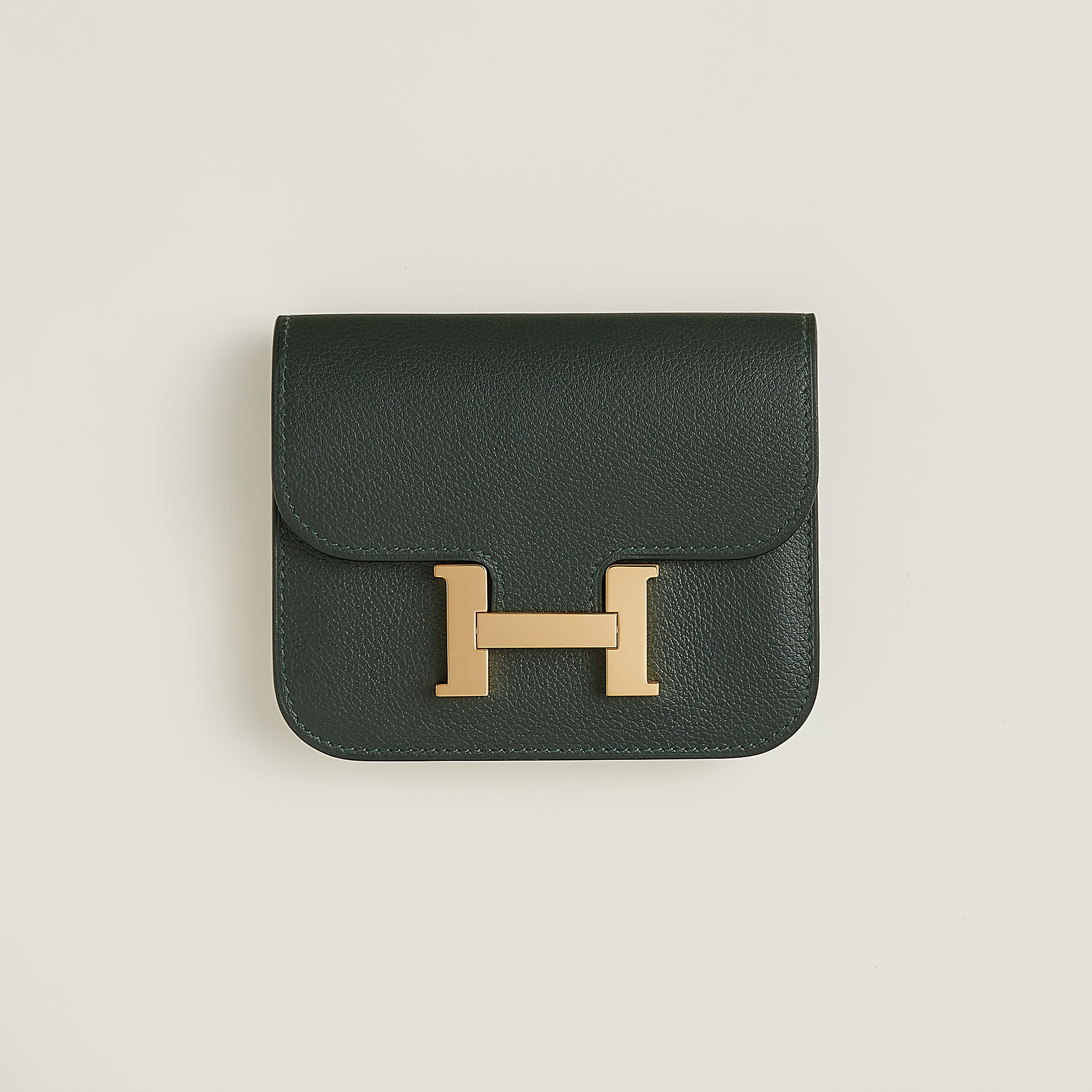Portefeuille Constance Slim bicolore