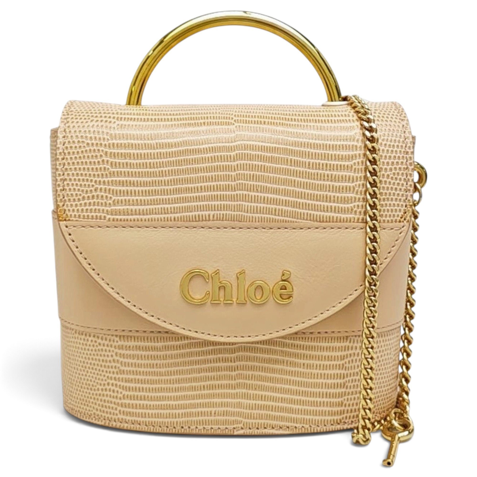 Aby leather handbag
