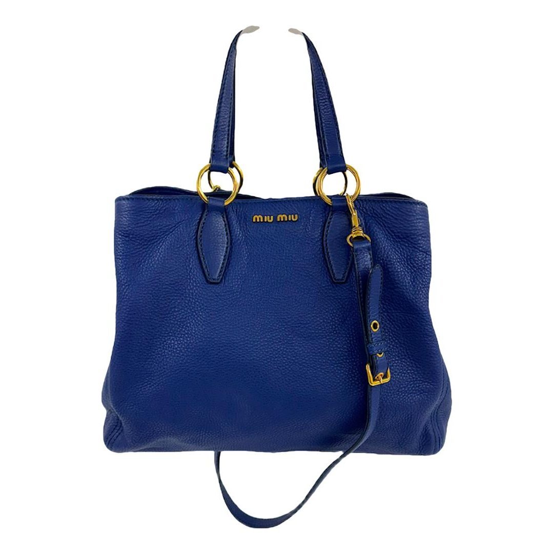 Miu Miu Vitello leather handbag